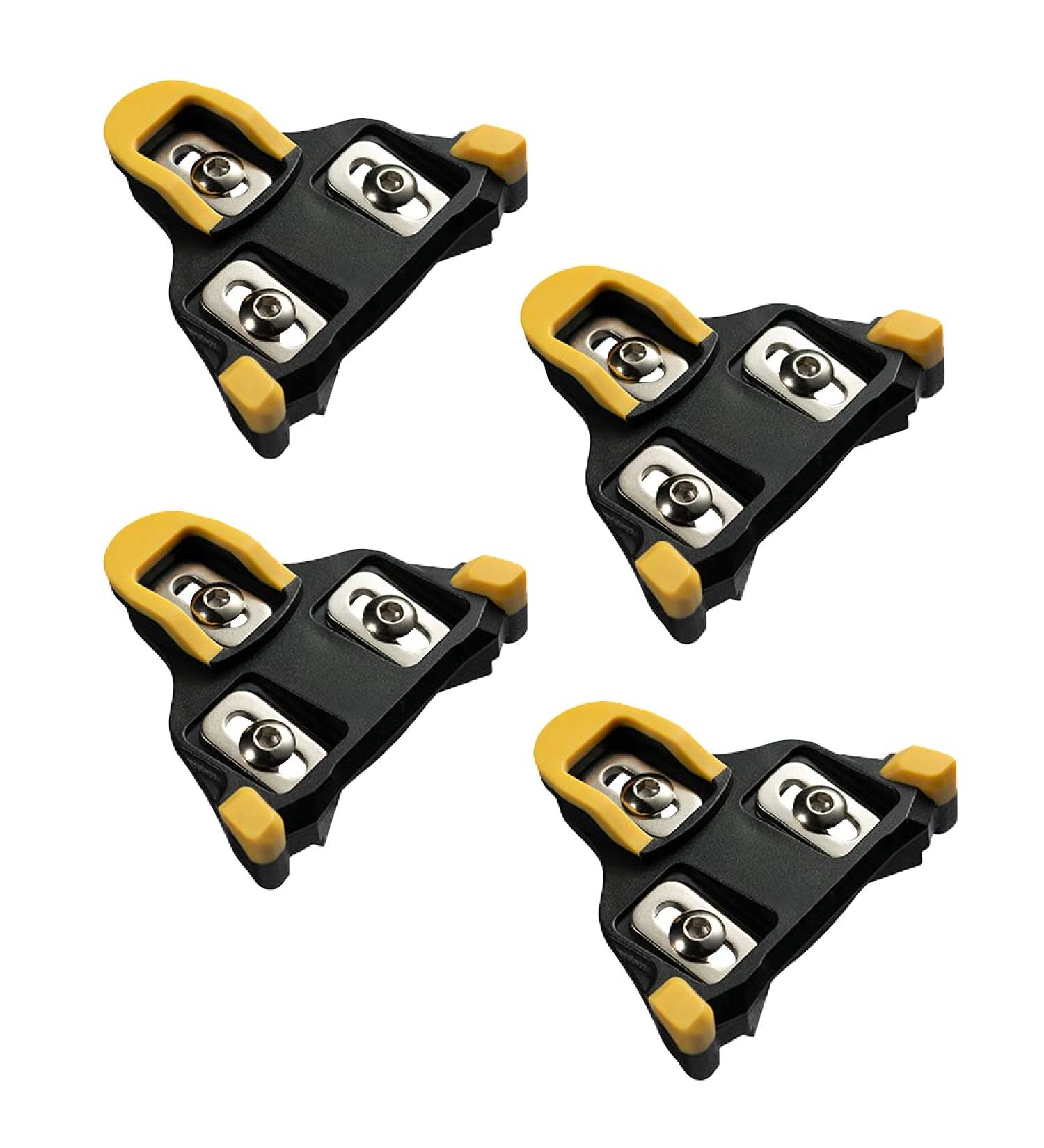 EVERBEAM Precision Superlight Bike Cleats | Compatible with Shimano SPD-SL Pedals | Racing & Competitive Cycling | 2 Pairs - Buy Online on GoSupps.com