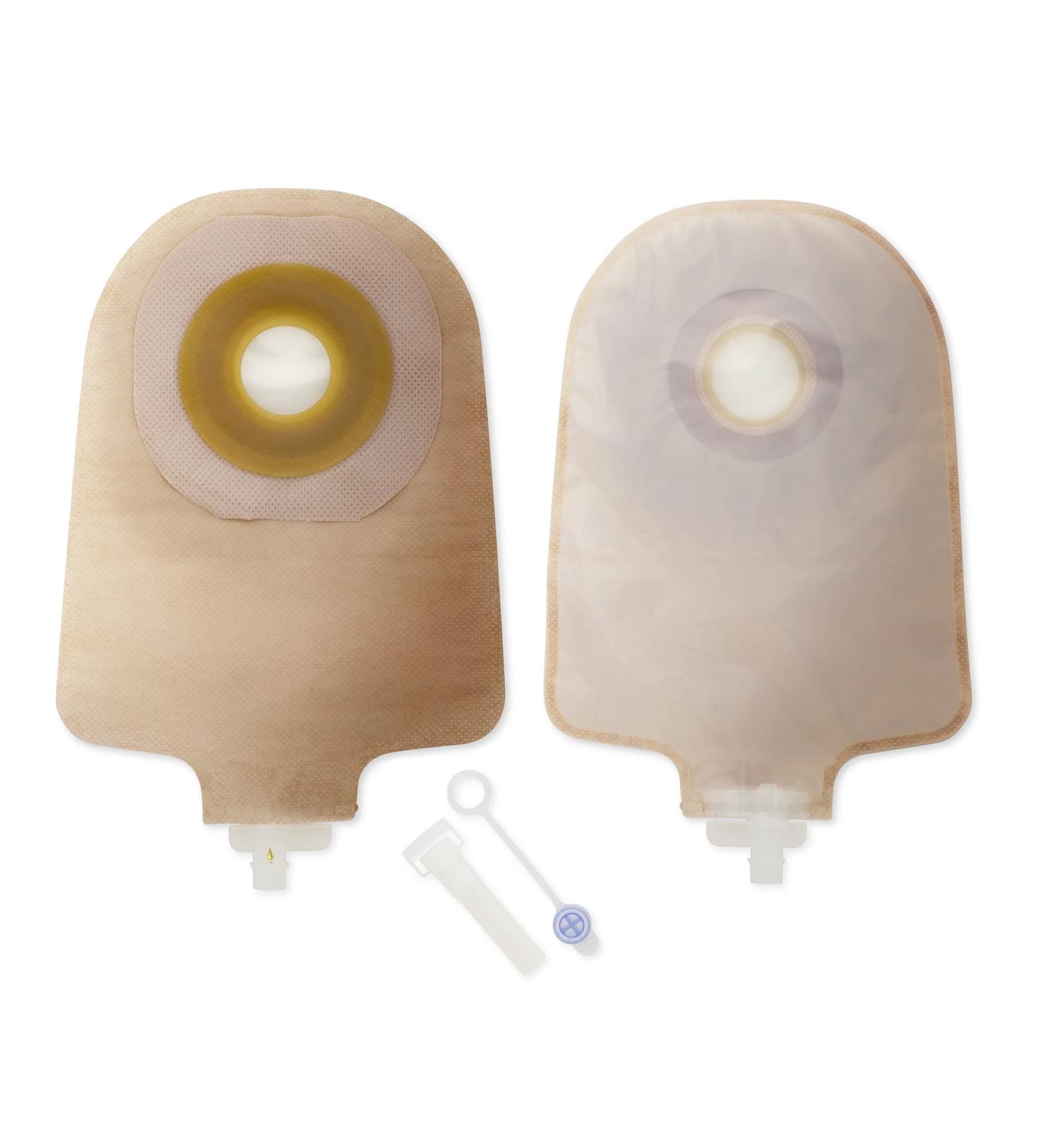 Premier Urostomy Pouch 5/8" Stoma - Drainable 9L - Ultra Clear 8481 | 5 Ct - International Shipping Available - Buy Online on GoSupps.com