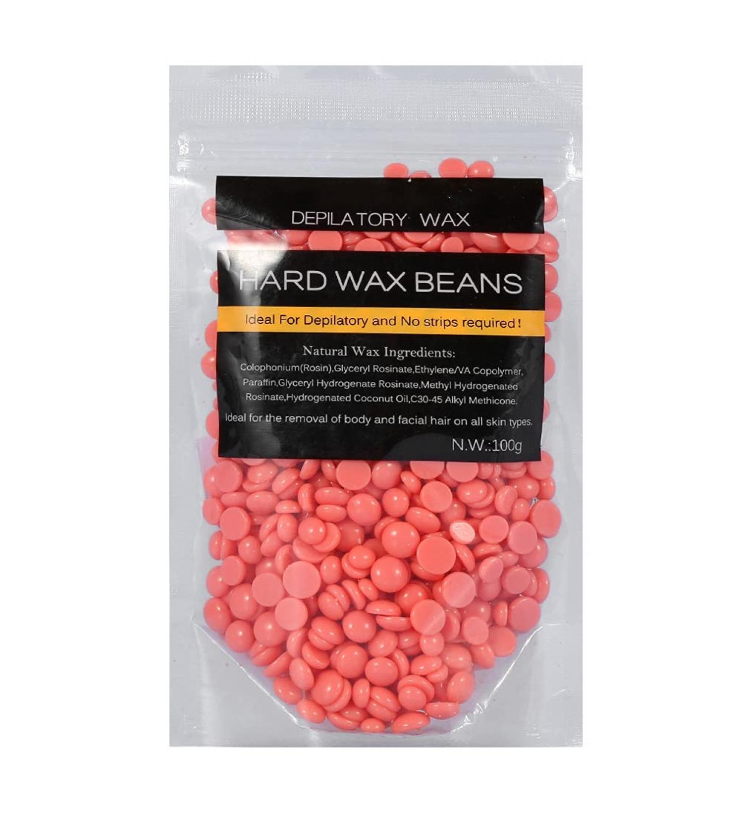 Premium Wax Beans for Hair Removal - 100g Wax Beads for Intimate Armpit & Leg Areas - Quality Film Wax Without Strips (#6) - Buy Online on GoSupps.com