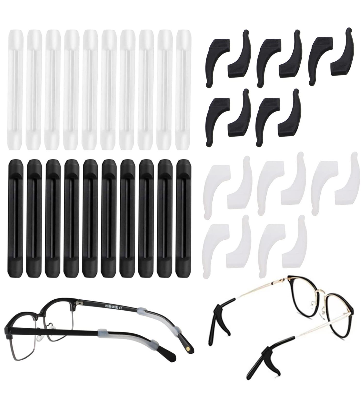 20 Pairs Wudqiji Silicone Anti-Slip Glasses Ear Hooks - Soft Holders for Glasses - International Shipping Available - Buy Online on GoSupps.com