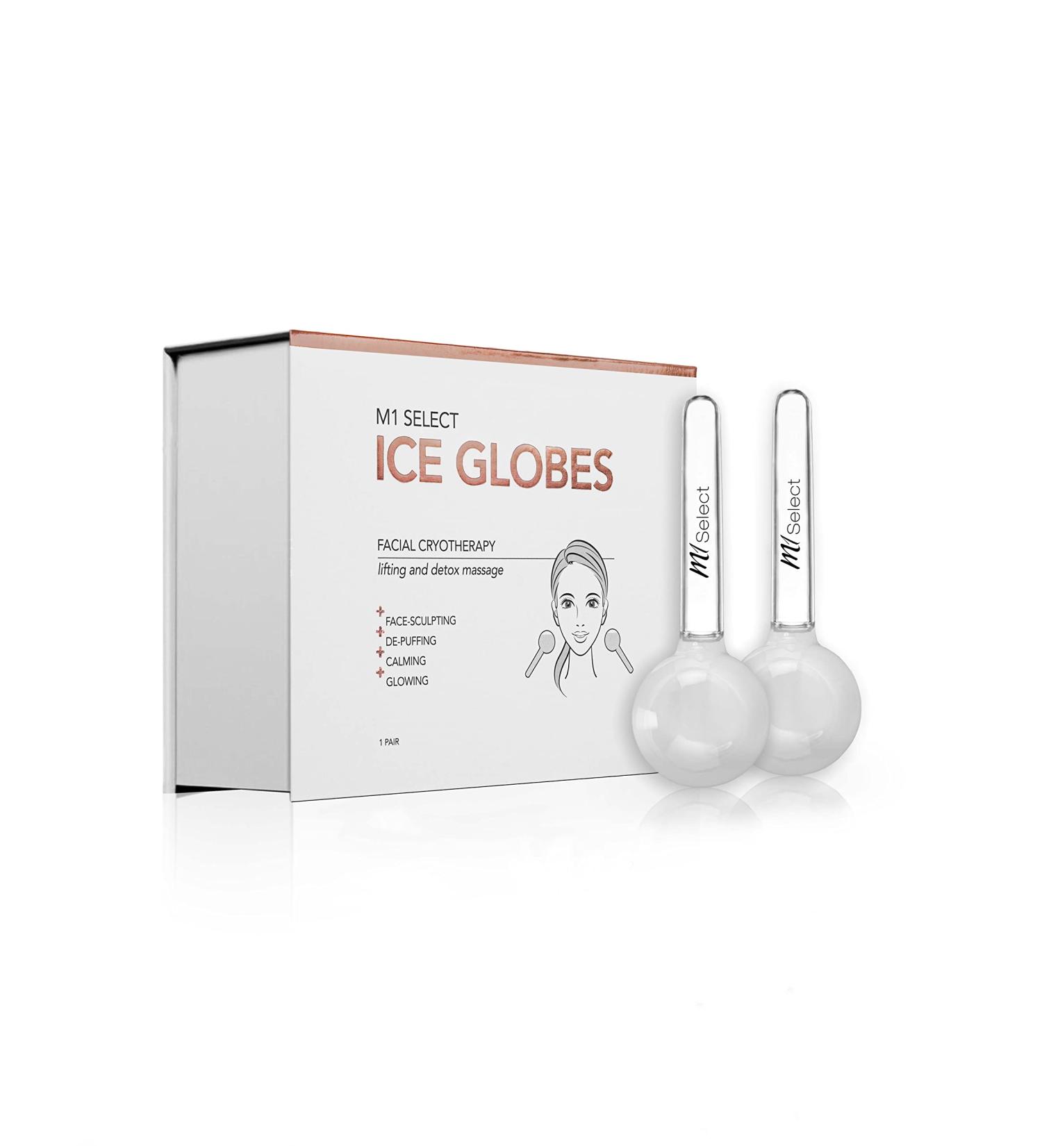 M1 SELECT ICE GLOBES - Premium Cryotherapy Cooling Massage Tool for Lifting & Detox | No. 1 in Beauty Medicine - Buy Online on GoSupps.com