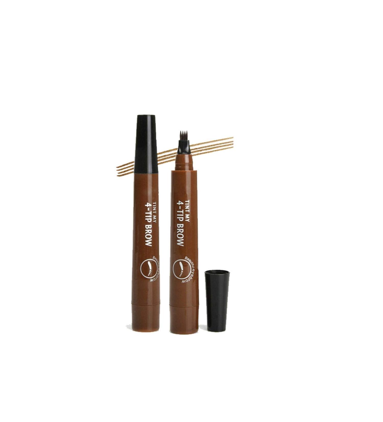 Gusengo Eyebrow Pencil Eyebrow Tattoo Pen Eyebrow Tattoo Pen 4 Point Eyebrow Pencil Eyebrow Tattoo Pen Fork TipFine Brow Pen Four-Headed Anti-Sweat Eyebrow Pencil - Buy Online on GoSupps.com