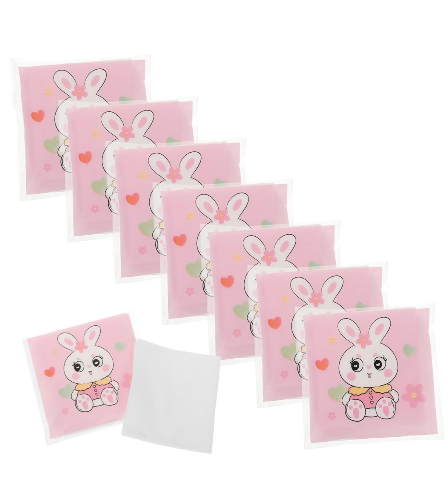 10 Eco-Friendly Cleansing Cotton Eye Makeup Remover Pads - Portable Facial Cleaning & Makeup Wipes for Effortless Face Care - Buy Online on GoSupps.com