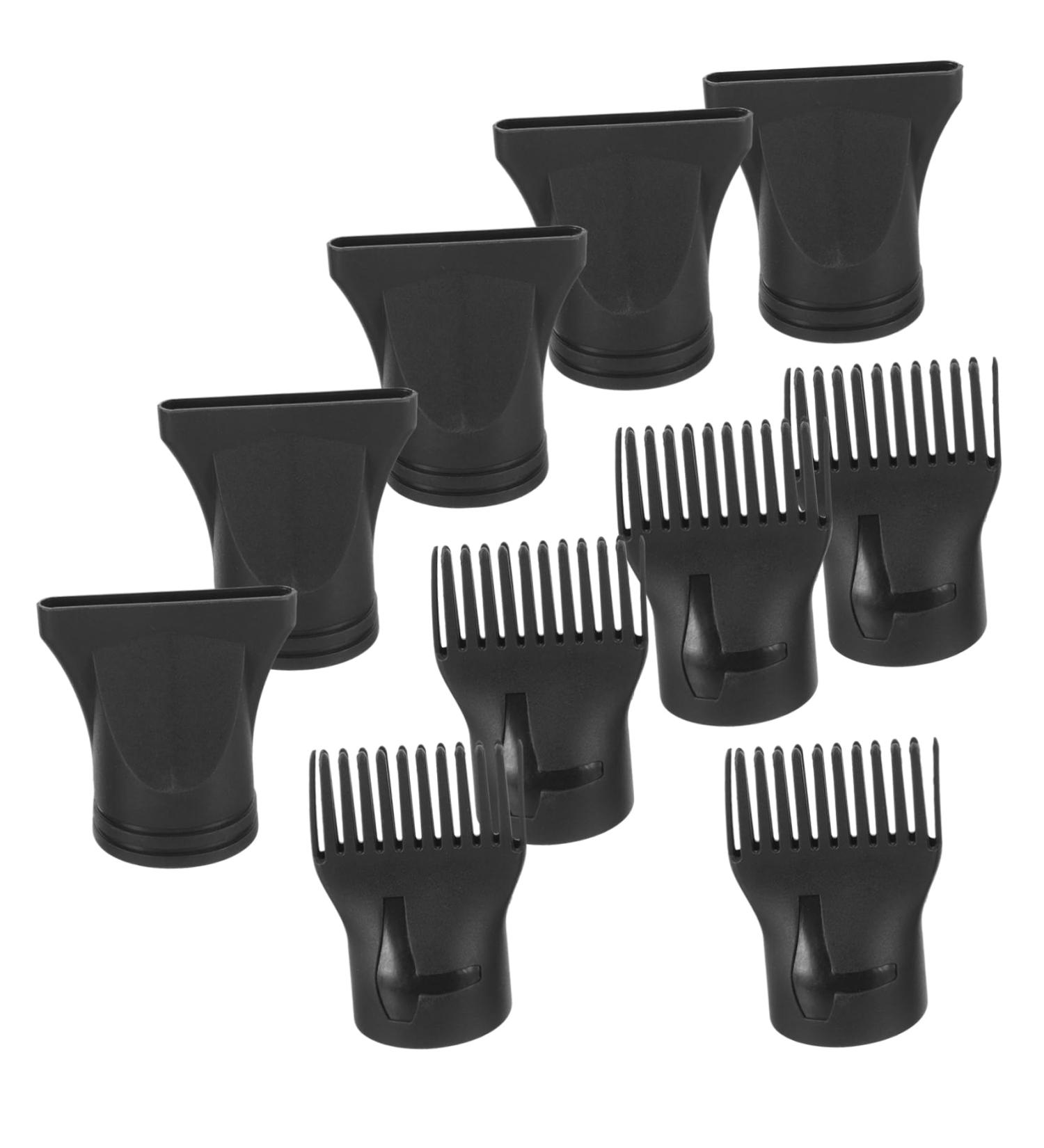 WOFASHPURET 10pcs Hair Styling Tips Small Blow Dryer Brush Comb Nozzle Attachment Styling Brush Nylon Tuyere - Buy Online on GoSupps.com