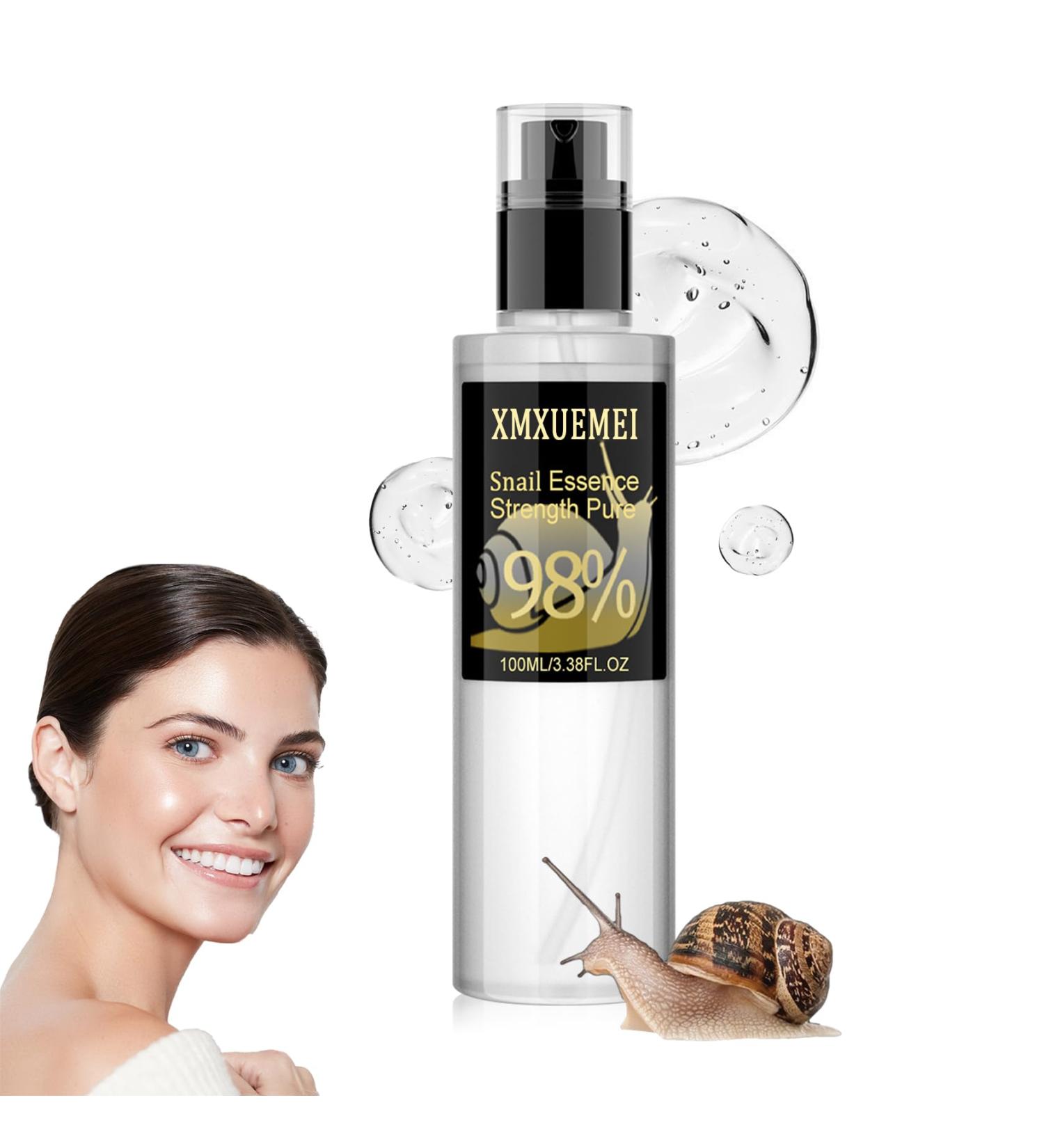 Snail Mucin Serum Moisturizing Snail Face Serum for All Skin Type Hydrating Snail Face Toner Moisturizer 100ML Snail98 - Buy Online on GoSupps.com