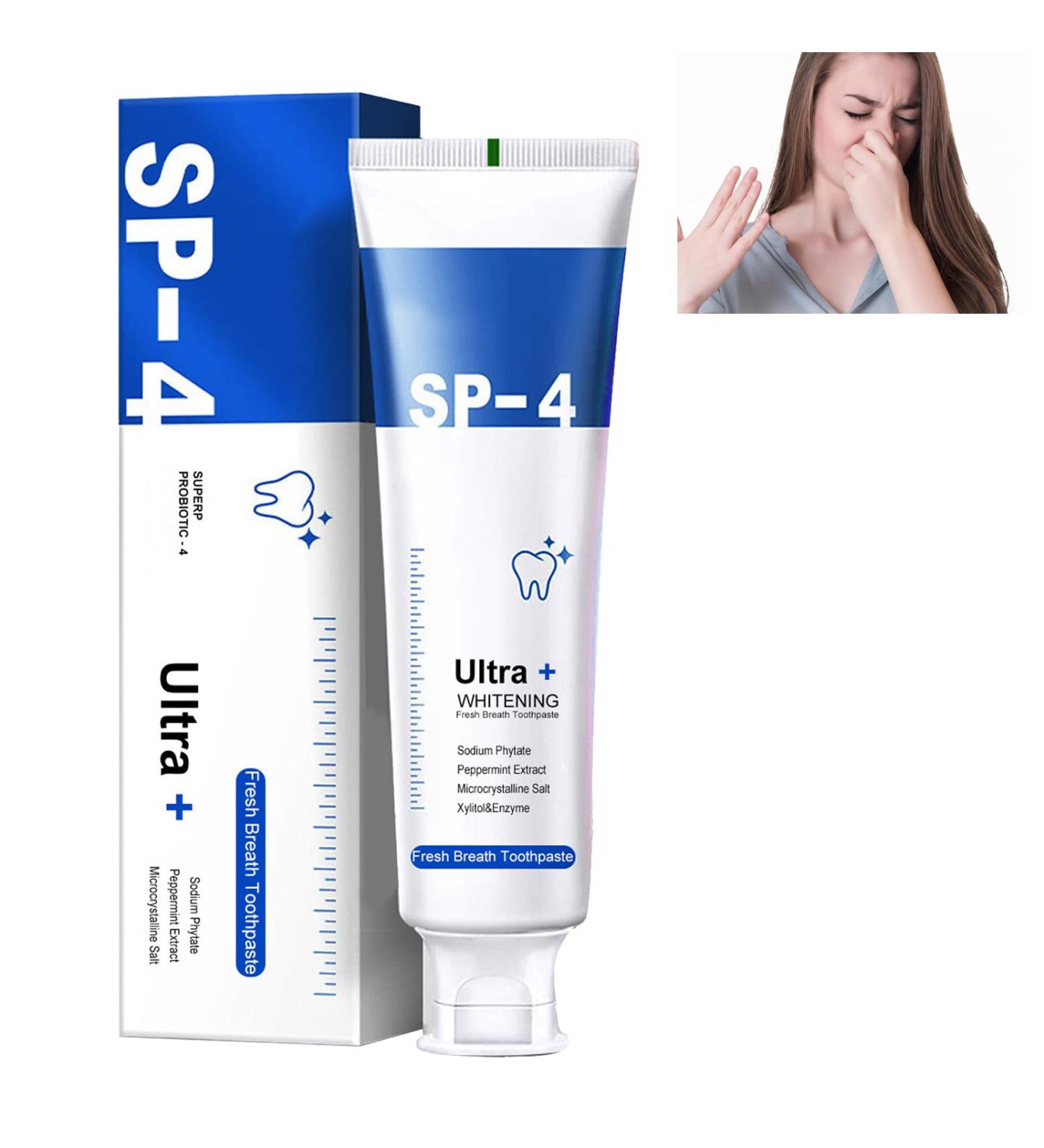 Koahde Probiotic Fresh Breath Toothpaste - SP-4 for Whitening Stain Removal & Enamel Strengthening | Buy Internationally - Buy Online on GoSupps.com