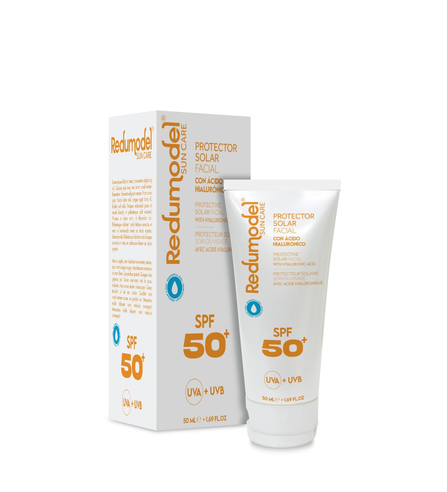 REDUMODEL SUN CARE Facial Sunscreen SPF50+ 50ml - Buy Online on GoSupps.com