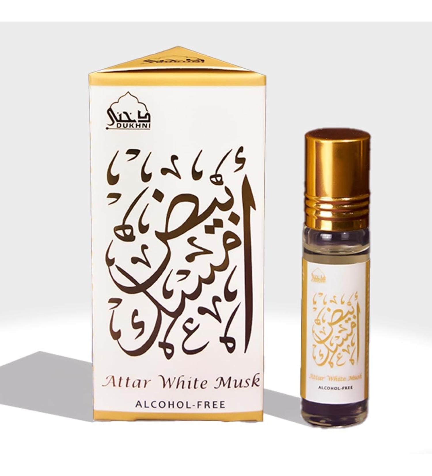 Attar White Musk Alcohol-Free Perfume Oil Roll-On - Buy Online on GoSupps.com