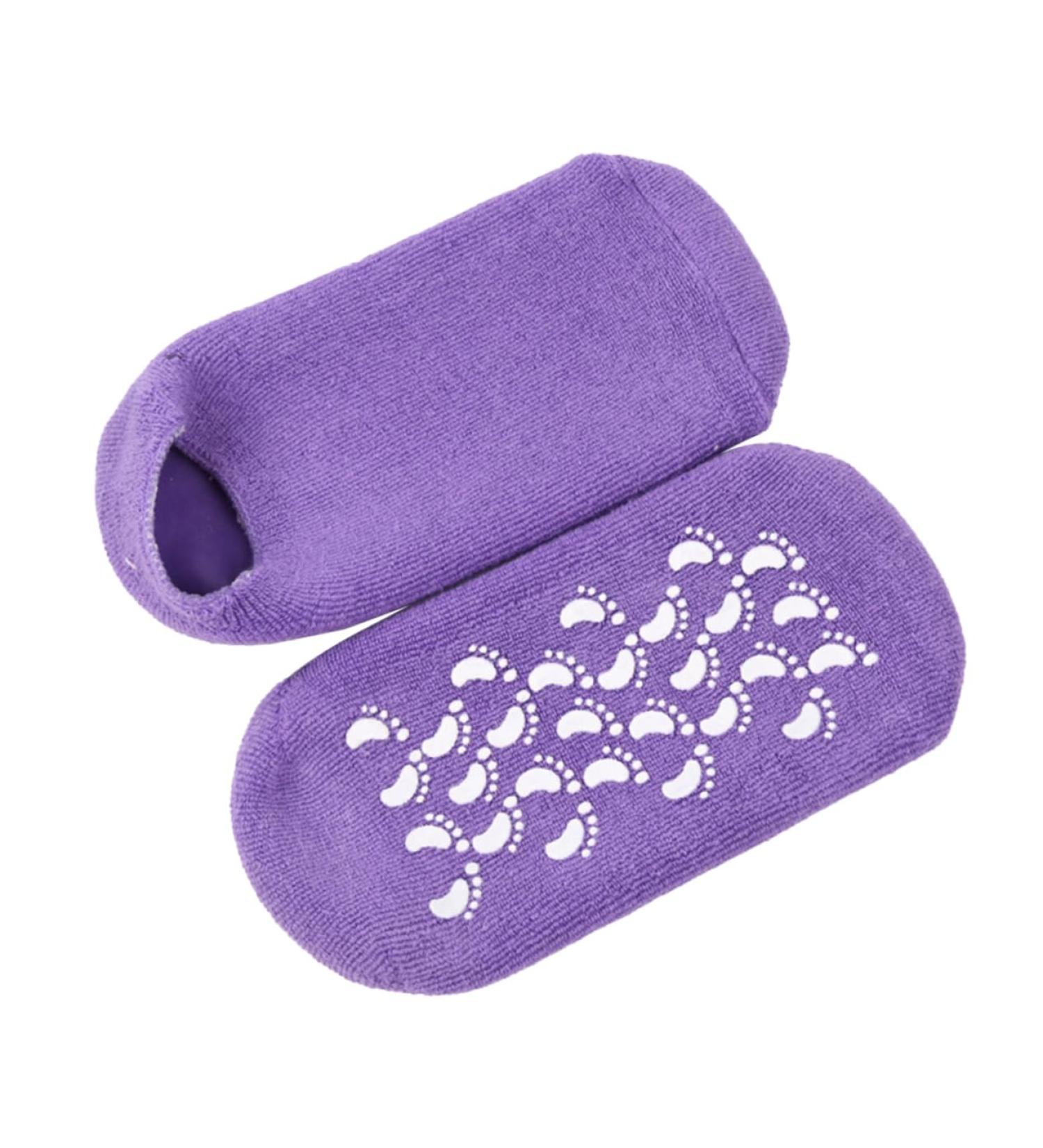 Ipetboom Womans Socks 1 Pair Foot Moisturizing Socks Kitten Heels for Women Dressy Womens+Pumps Block Heels for Women Dressy Ladies Socks Hard Skin Repair Socks Purple Spa Silicone Gel - Buy Online on GoSupps.com