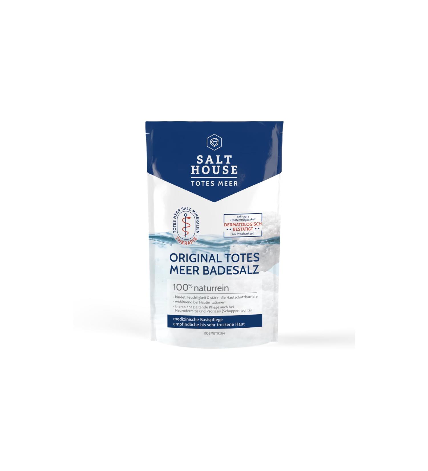 Salthouse Original Dead Sea Bath Salt | 100% Natural 500g | Soothing for Sensitive & Dry Skin - Buy Online on GoSupps.com