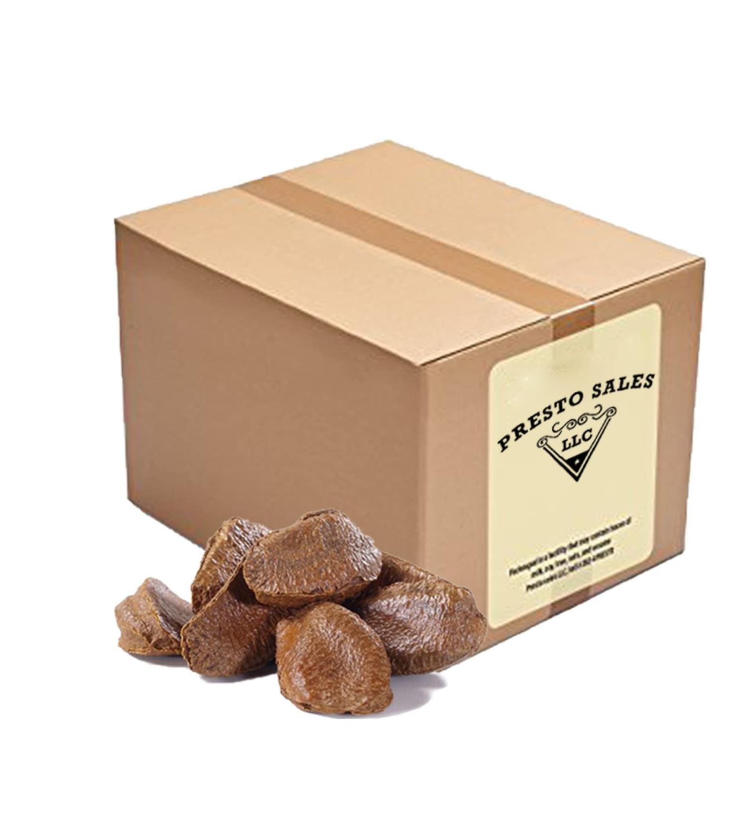 Buy Premium Raw Brazil Nuts In Shell - 10 lbs | Keto Vegan Non-GMO | High-Protein Snack | Convenient Packaging by Presto Sales - Buy Online on GoSupps.com