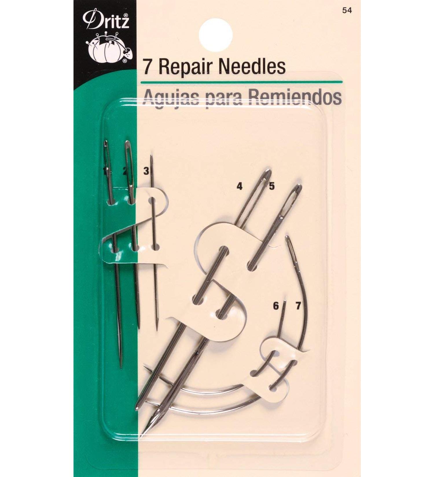 Dritz Repair Hand Needles, Assorted Styles & Sizes (7-Count)