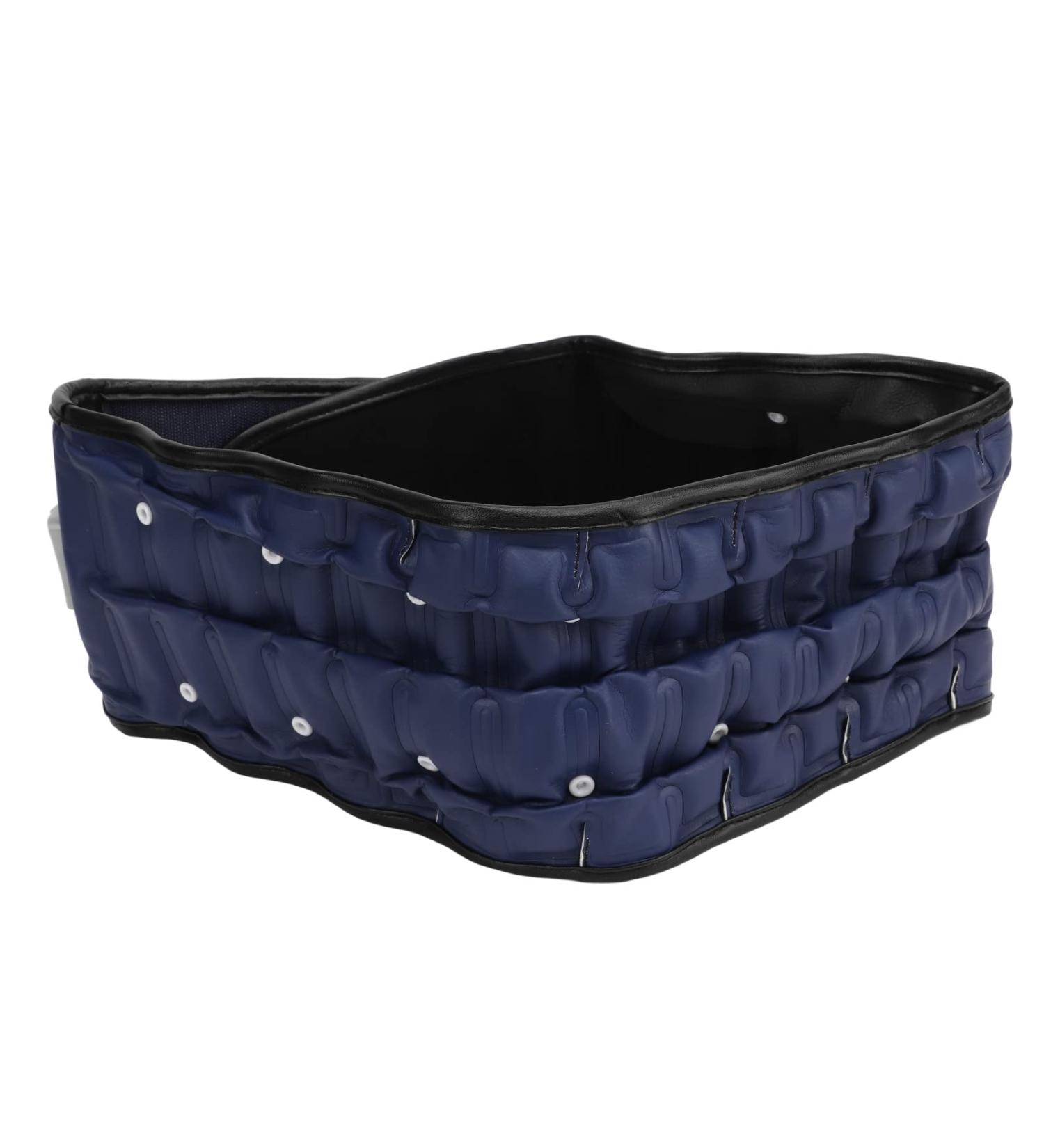 Buy Inflatable Lumbar Vertebrae Girdle - Adjustable Light Decompression Bandage for Lower Back Relief | Blue - Buy Online on GoSupps.com