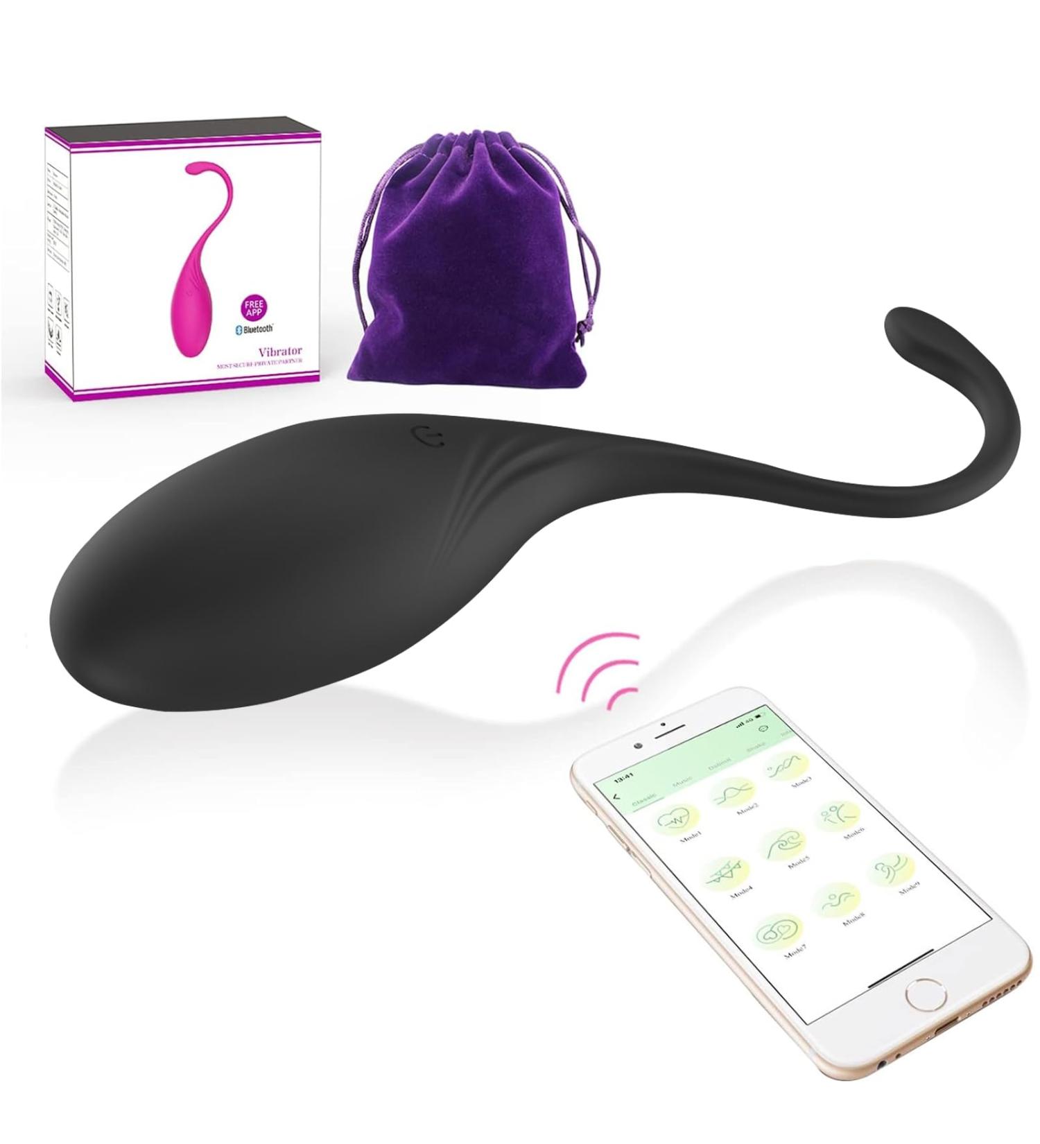 Kegel Ball Kit - Multi-Mode Intelligent Pelvic Trainer for Women Bladder Control Exerciser (Black) | Shop Now - Buy Online on GoSupps.com