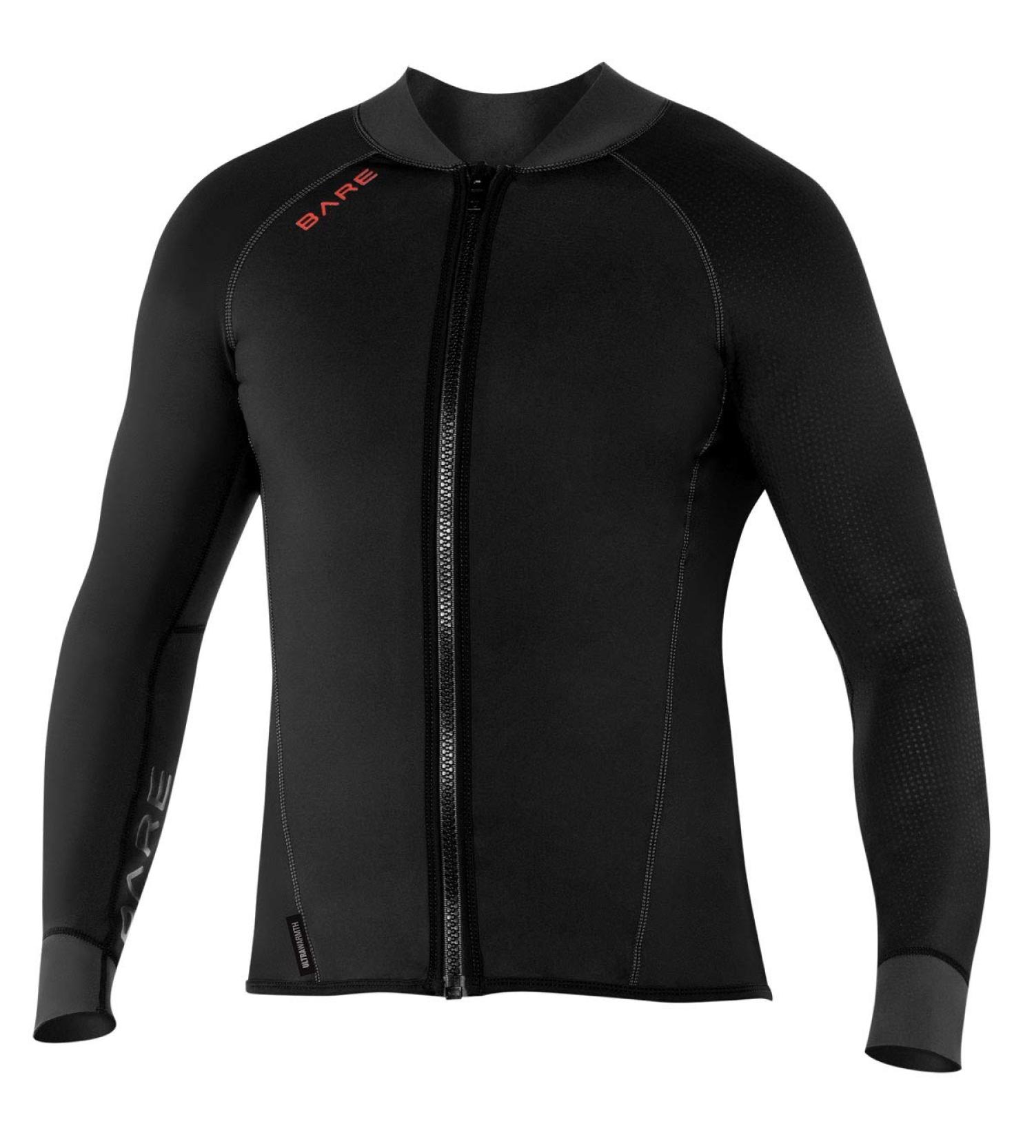 BARE Exowear Men's Jacket with Zipper, Multi-Sport, Protects Against Cold & Sun XX-Large