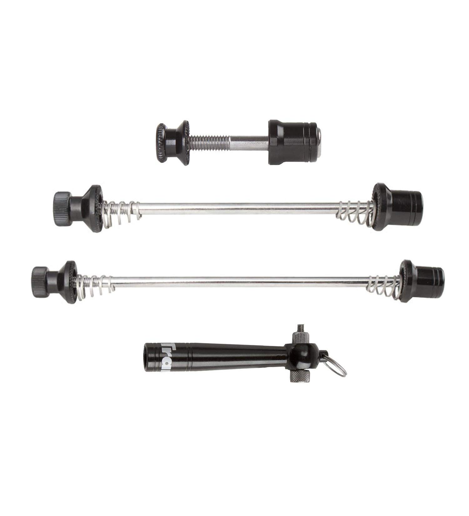 TranzX Unisex Adult Quick Release Set | Theft Protection & Durable Design - Buy Now! - Buy Online on GoSupps.com