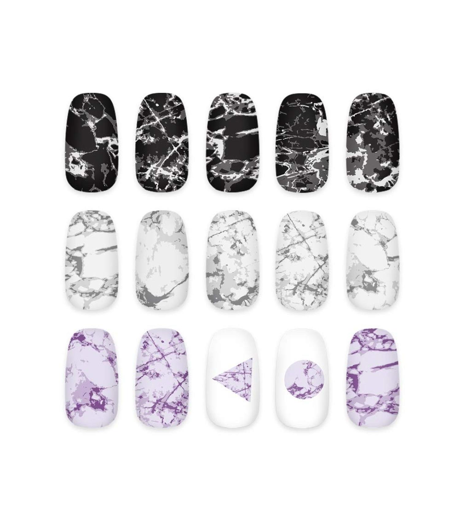 KADS Marble Nail Art Stamping Plate - Nail DIY Design Tool (FA056) - Buy Online on GoSupps.com