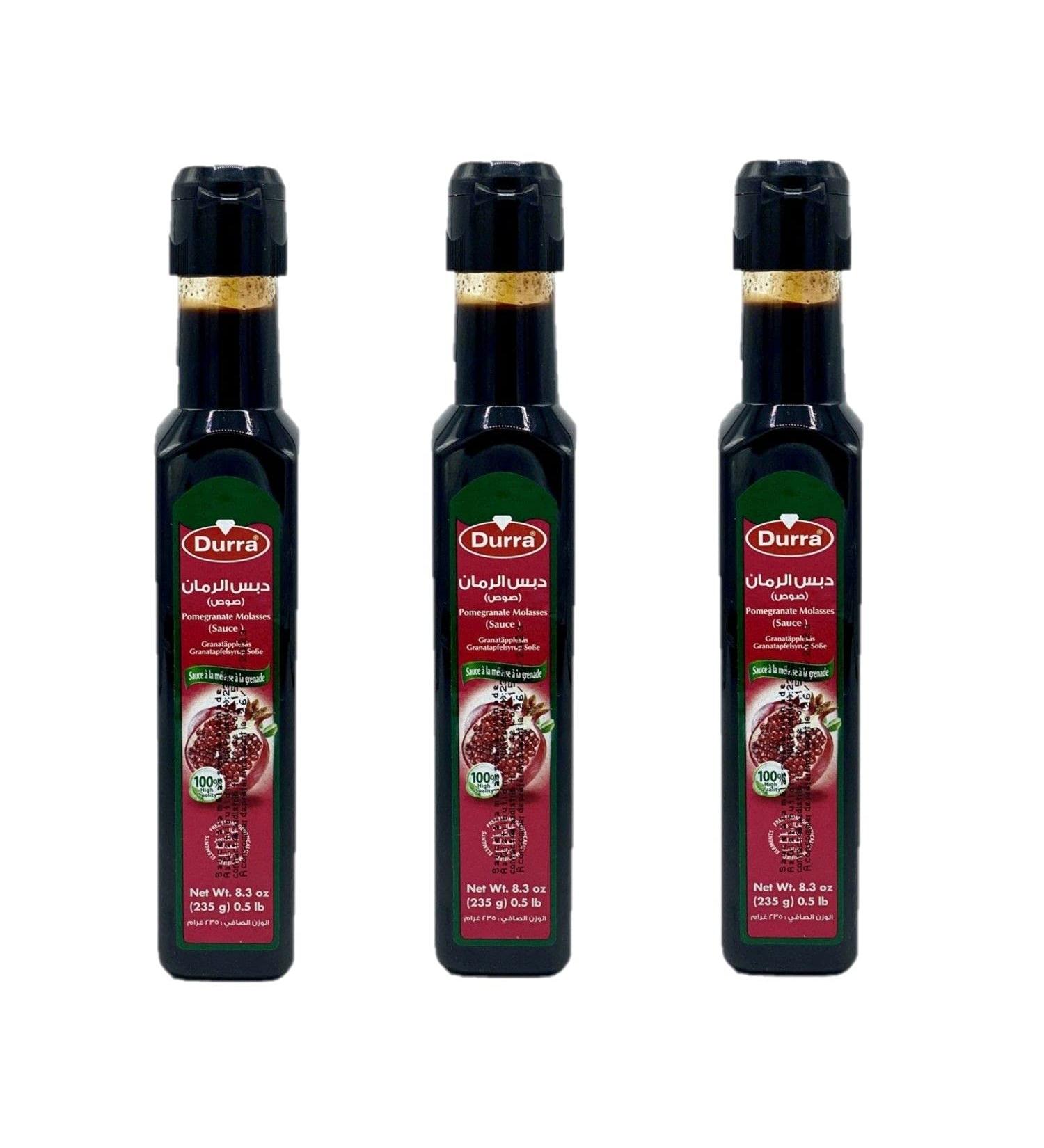 Lot 3x Sauce la m lasse de Grenade - Durra - bouteille 235g 235 g (Lot de 3)