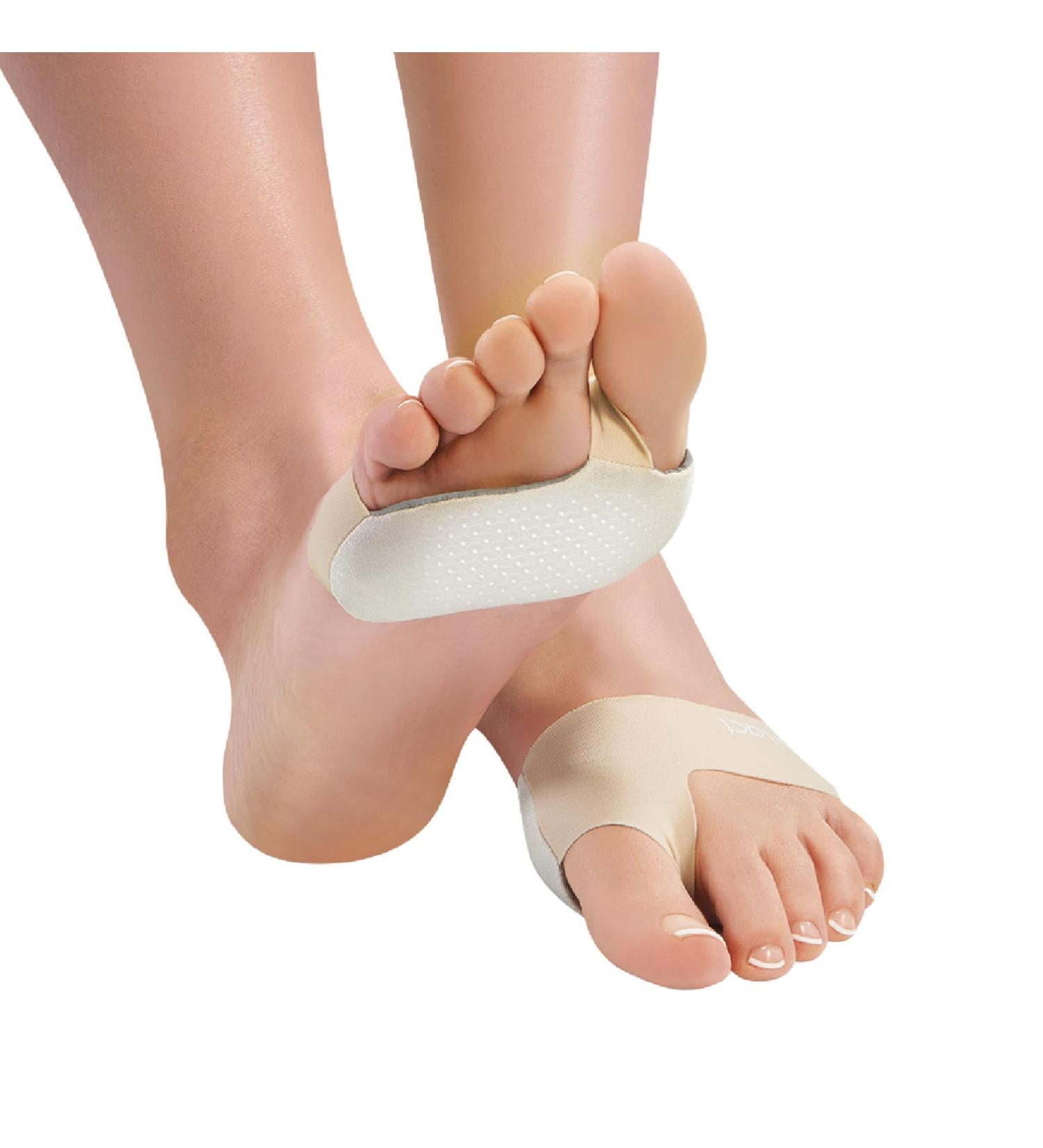EPITACT Double Protection Cushion for Hallux Valgus - Size M (39-41) - 2 Pcs for Plantar Pain Relief - International Shipping Available - Buy Online on GoSupps.com