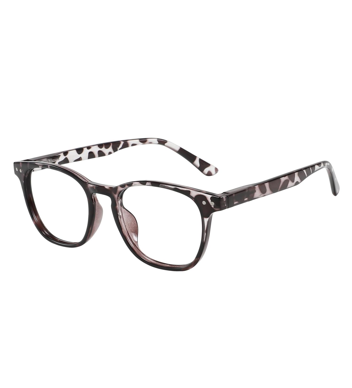 Blue Light Blocking Glasses for Women & Men - Oval Demi White Style | International Shipping Available - Buy Online on GoSupps.com