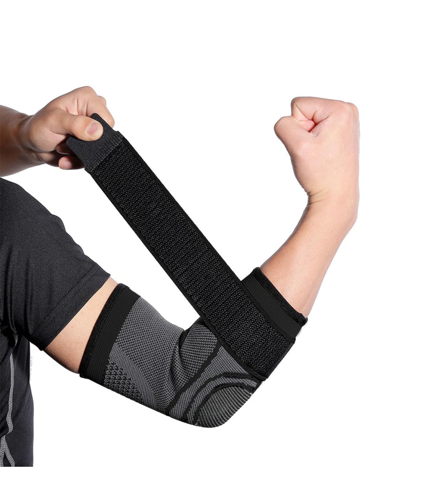 Ellenbogen Bandage for Tennis Elbow | Professional Arm Support for All Sports | Men & Women Fitness Bandage - Buy Online on GoSupps.com