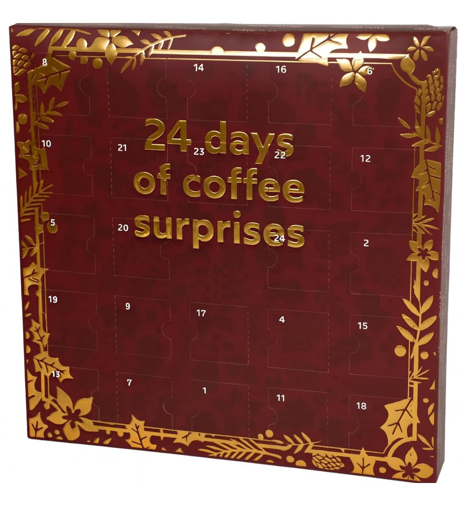 KONTARBOOR KONTARBOOR Advent Calendar Coffee Capsules for Nespresso Brown - Buy Online on GoSupps.com