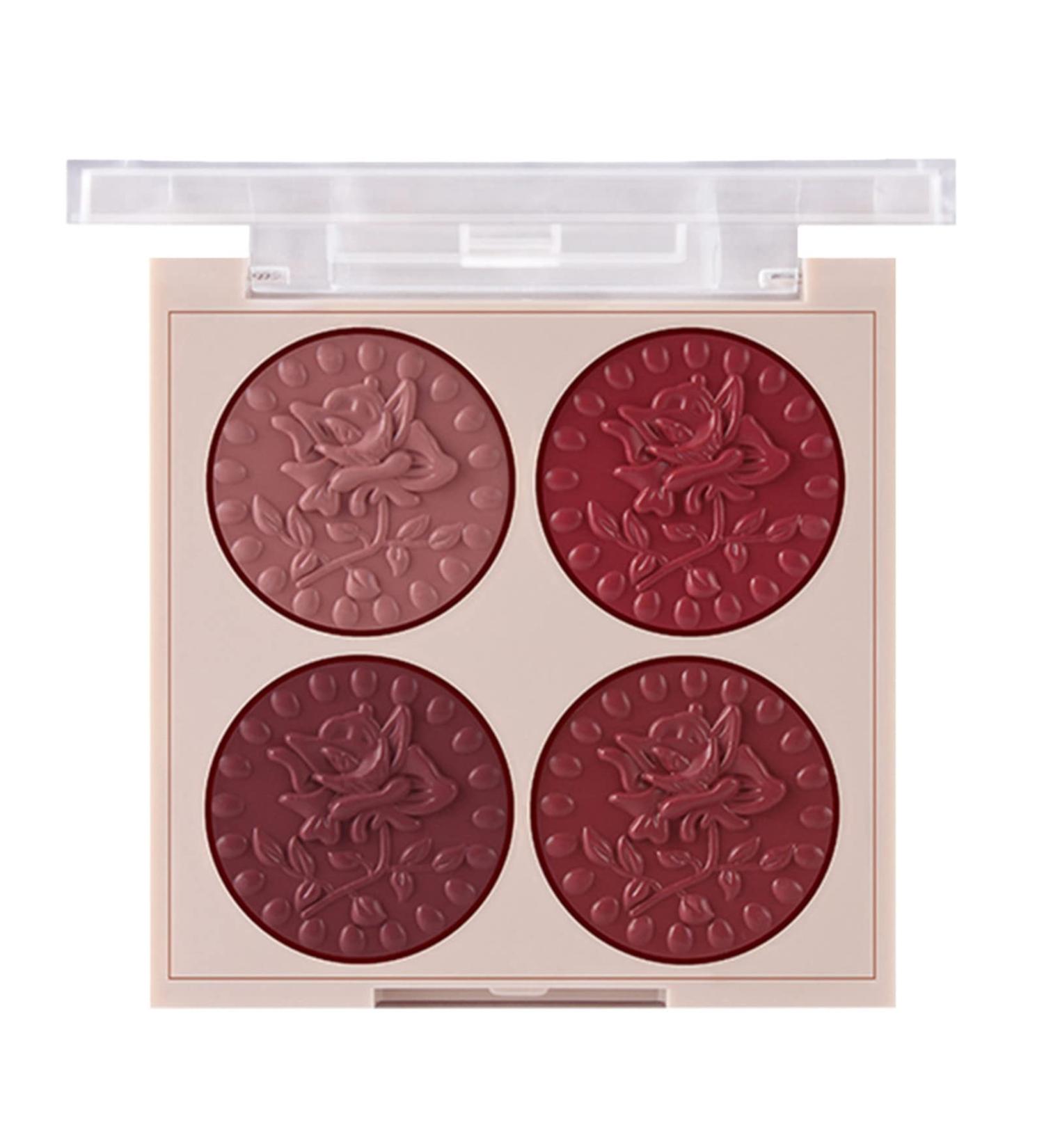 High Pigment Lip Gloss & Lipstick Palette - Cosmetic Makeup Set 1.00g (Pack #04) - International Shipping Available - Buy Online on GoSupps.com