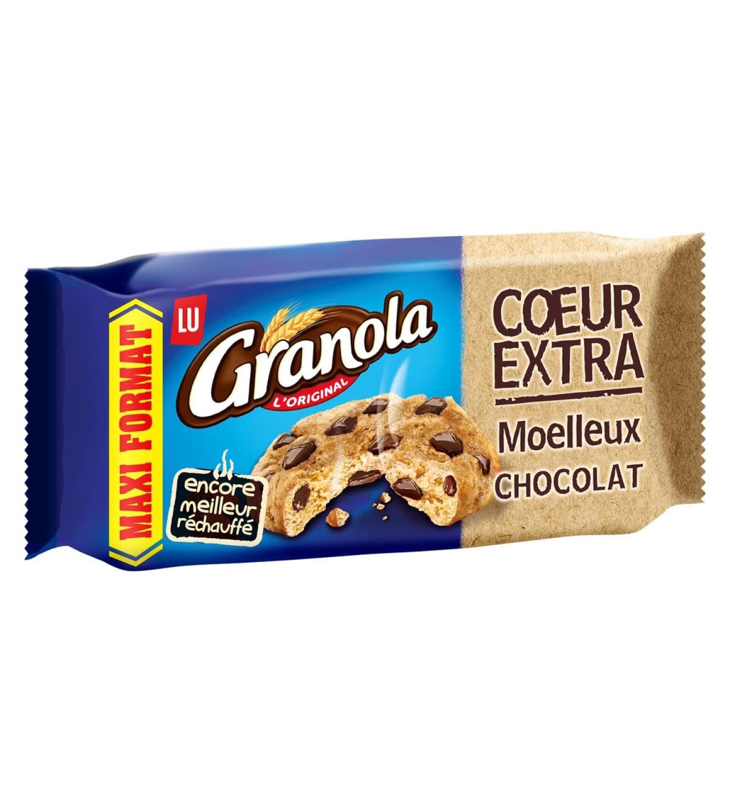 G n rique LU Lu Cookies Granola Chocolate Maxi Format 312 g 312 g Pack of 3 Sold as a Set