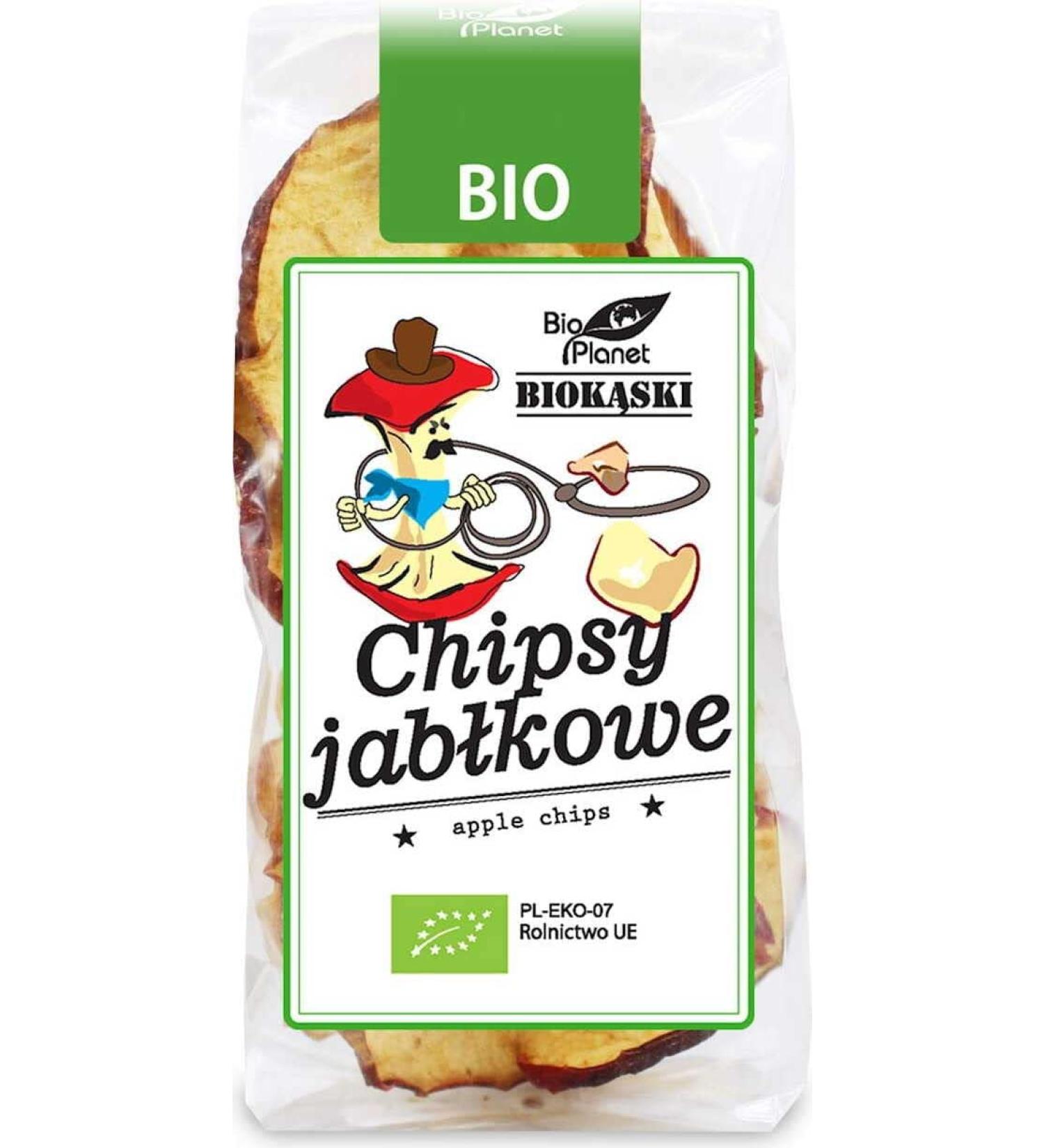 ORGANIC APPLE CHIPS 30g - BIO PLANET
