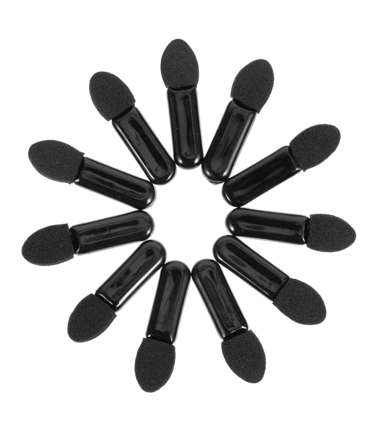 Housoutil 100pcs Mini Eyeshadow Swab Lip Balm Cosmetics Eyeshadw Brush Lipstick Lip Mask Applicator Miss Girl - Buy Online on GoSupps.com