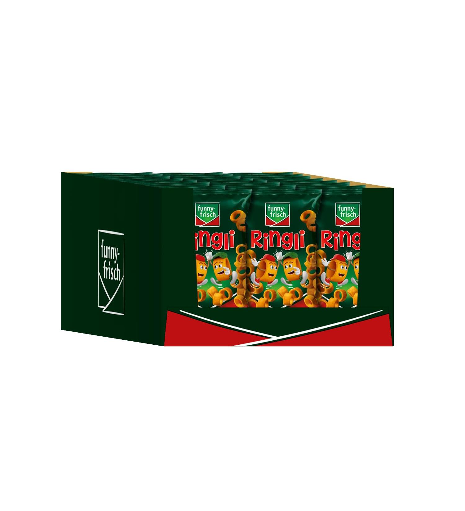 funny-frisch Ringli Paprika pack of 24 (24 x 75 g) 75 g (pack of 24)