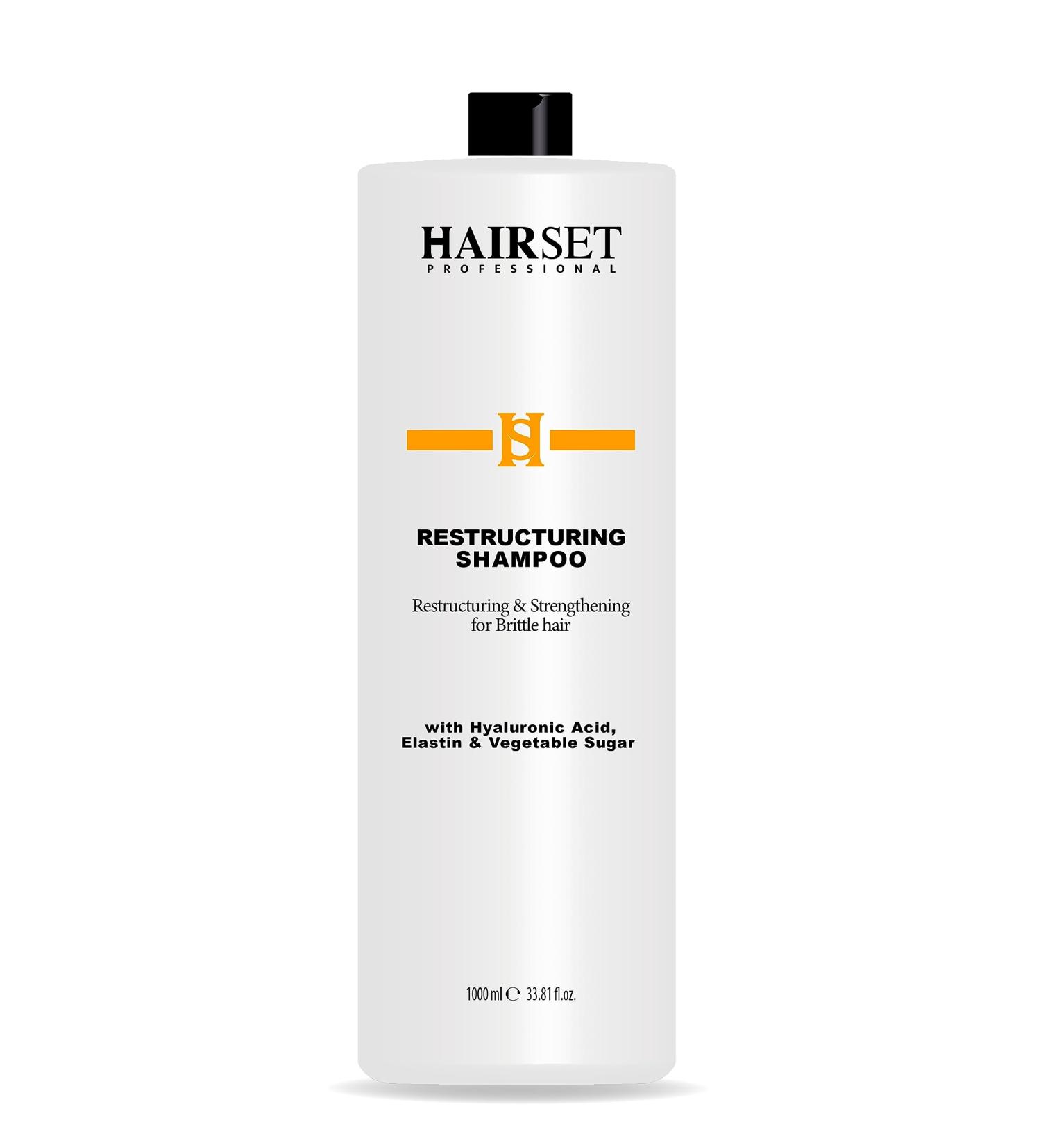 Hair Set Professional Hair Set Restructuring Shampoo 1000 ml For damaged and damaged hair
