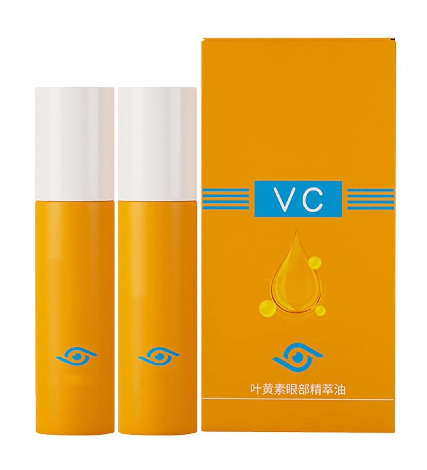 Huile de s rum pour les yeux la lut ine Solution d'huile de s rum pour les yeux Roller Ball S rum raffermissant anti- ge pour les yeux Huile de contour des yeux la lut ine R duit les cernes les r 2pcs - Buy Online on GoSupps.com