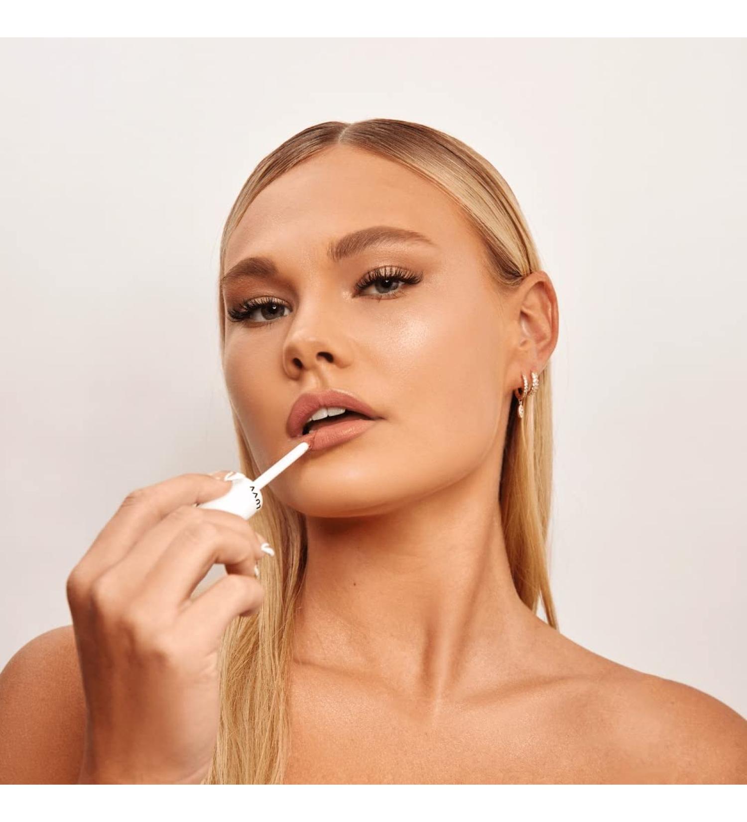 MADLUVV Rich Lip Kit - The Essential Nude Collection: Pinky Matte Lipstick, Shimmer Gloss, Liner - Buy Online on GoSupps.com