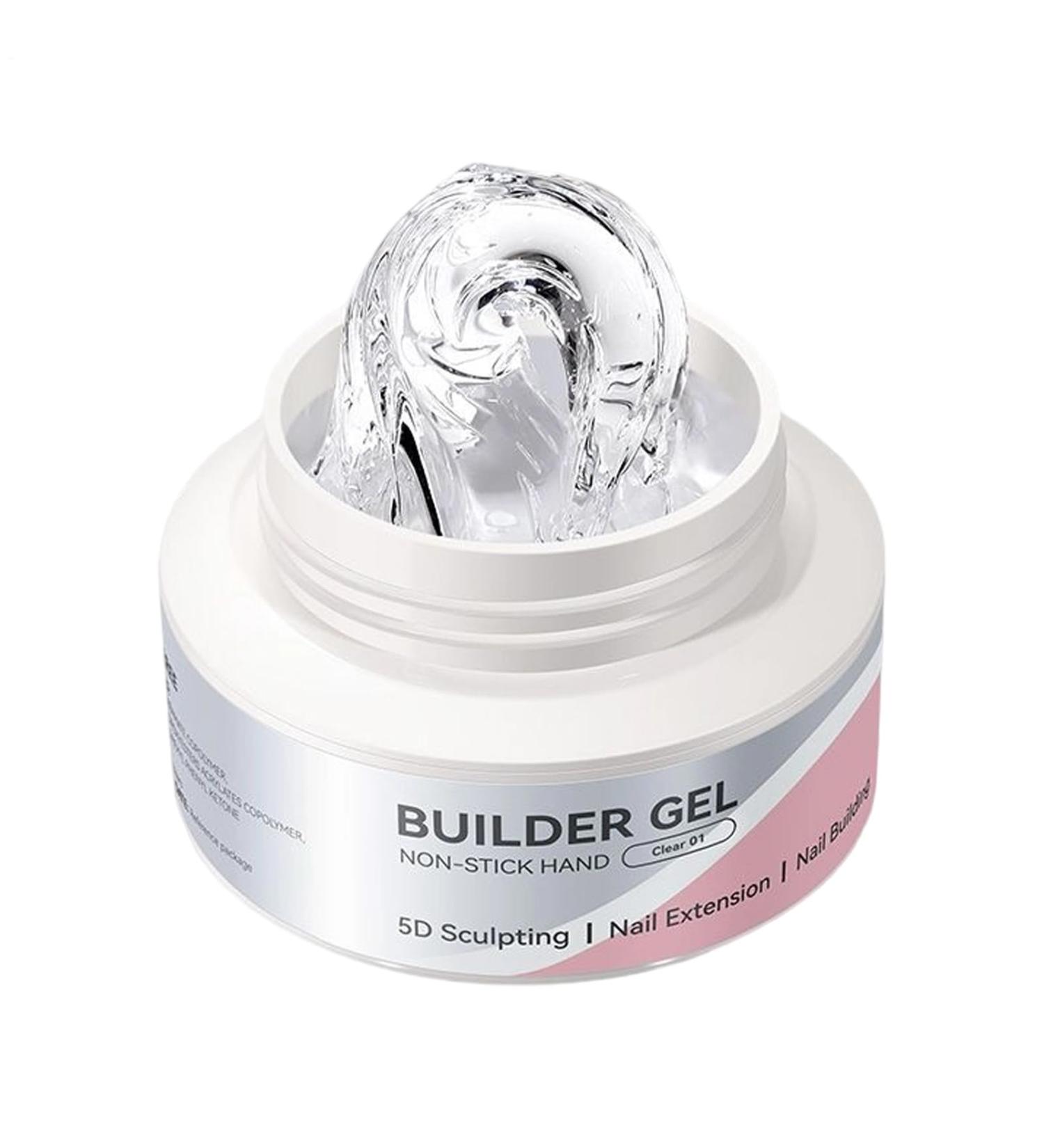 Nail Sculpting Gel - Solid Gel for Nail Extensions 6cl - Non-Sticky 3D Manicure Design Creator for Hand Sculpting - Buy Online on GoSupps.com