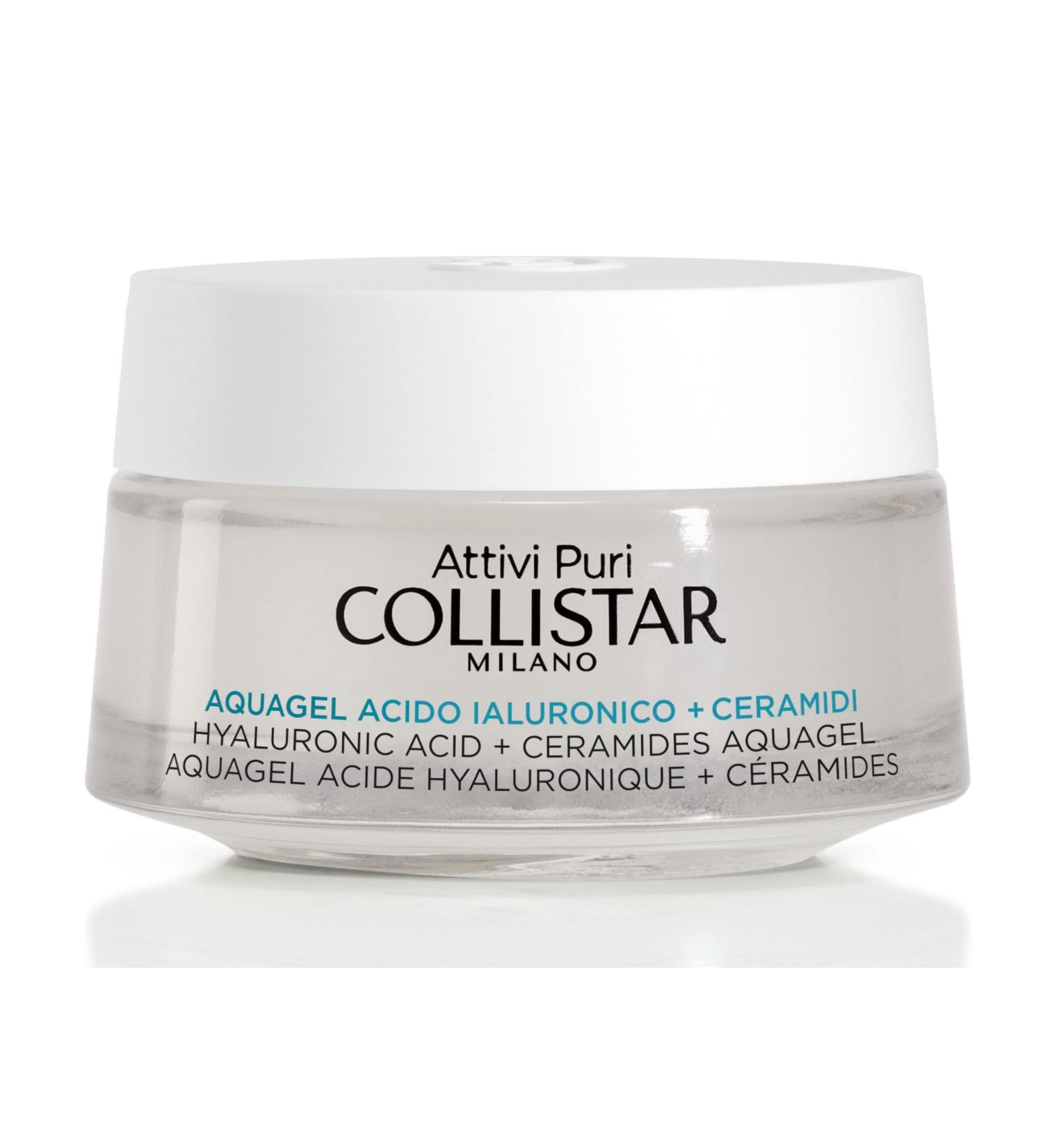 Collistar Attivi Puri Aquagel Hyaluronic Acid + Ceramides Moisturizing Lifting 1.6 Fl Oz - Italian Import for Enhanced Hydration - Buy Online on GoSupps.com