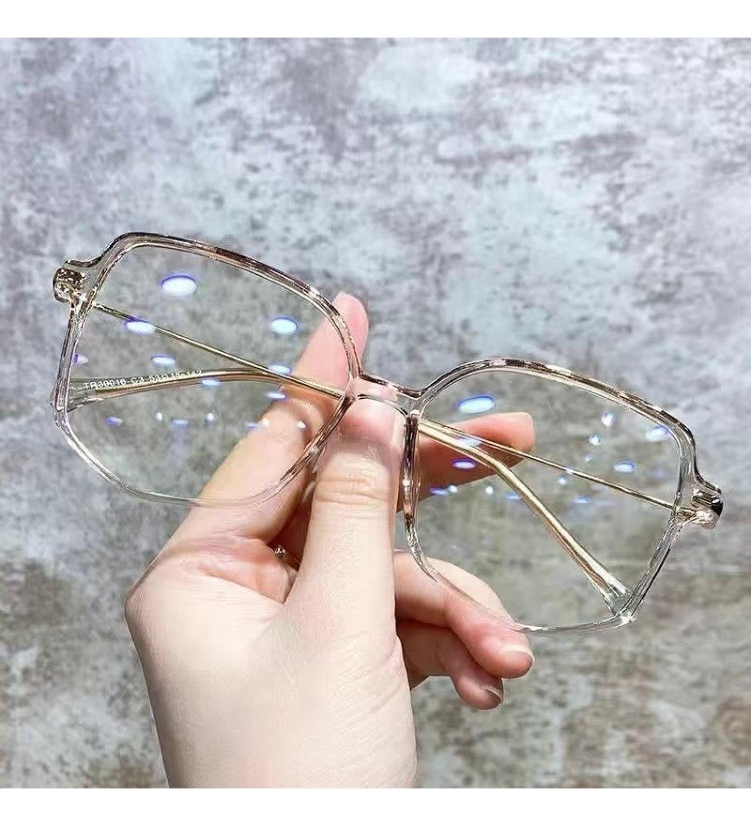 Zhuyiqz Oversized Reading Glasses - Anti-Blue Light +250 Tea Color - Stylish Computer Readers for Presbyopia - Buy Online on GoSupps.com