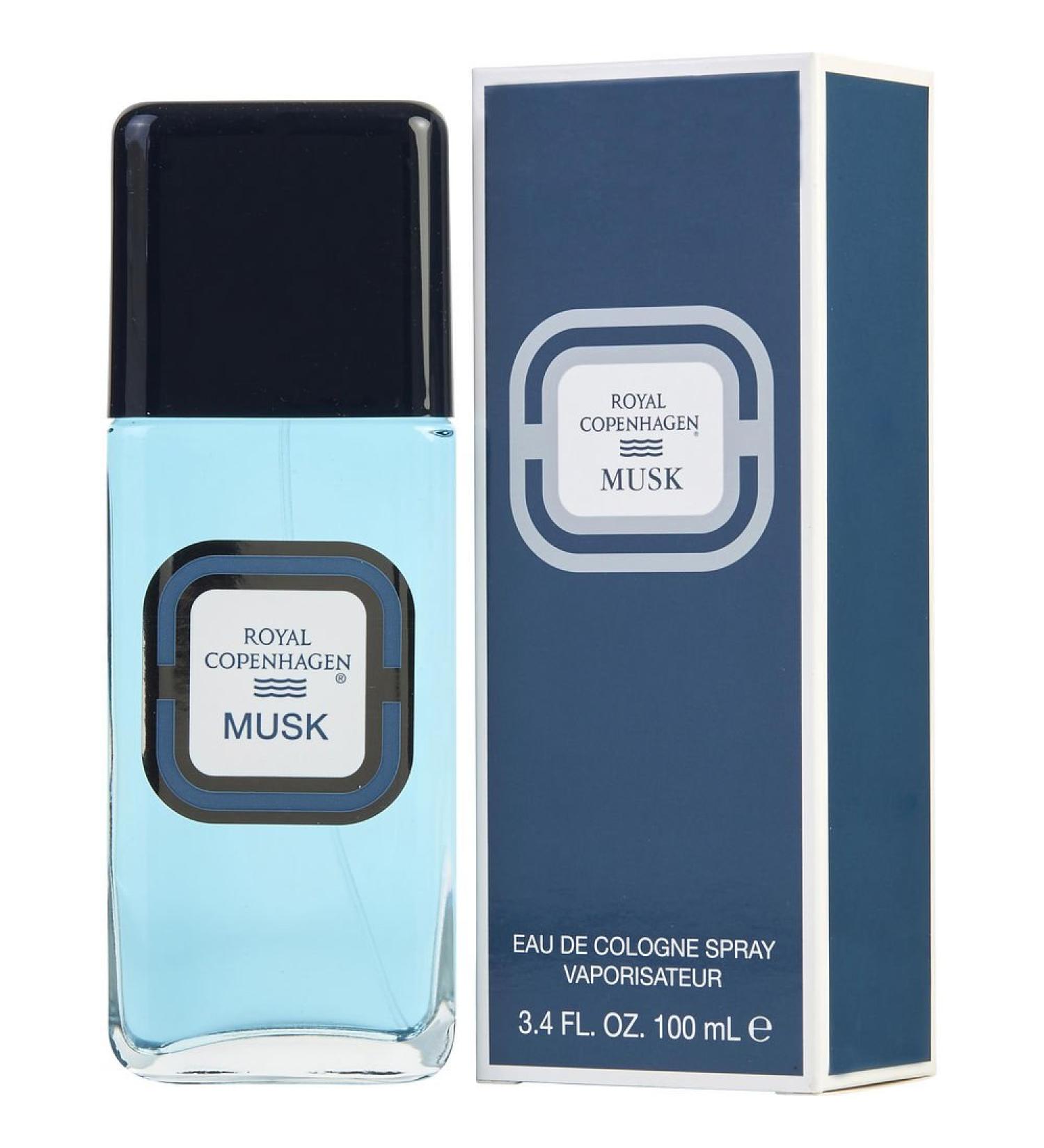 Royal Copenhagen Musk Cologne Spray 3.4 oz (Pack of 3) 10.2 Fl Oz (Pack of 1)