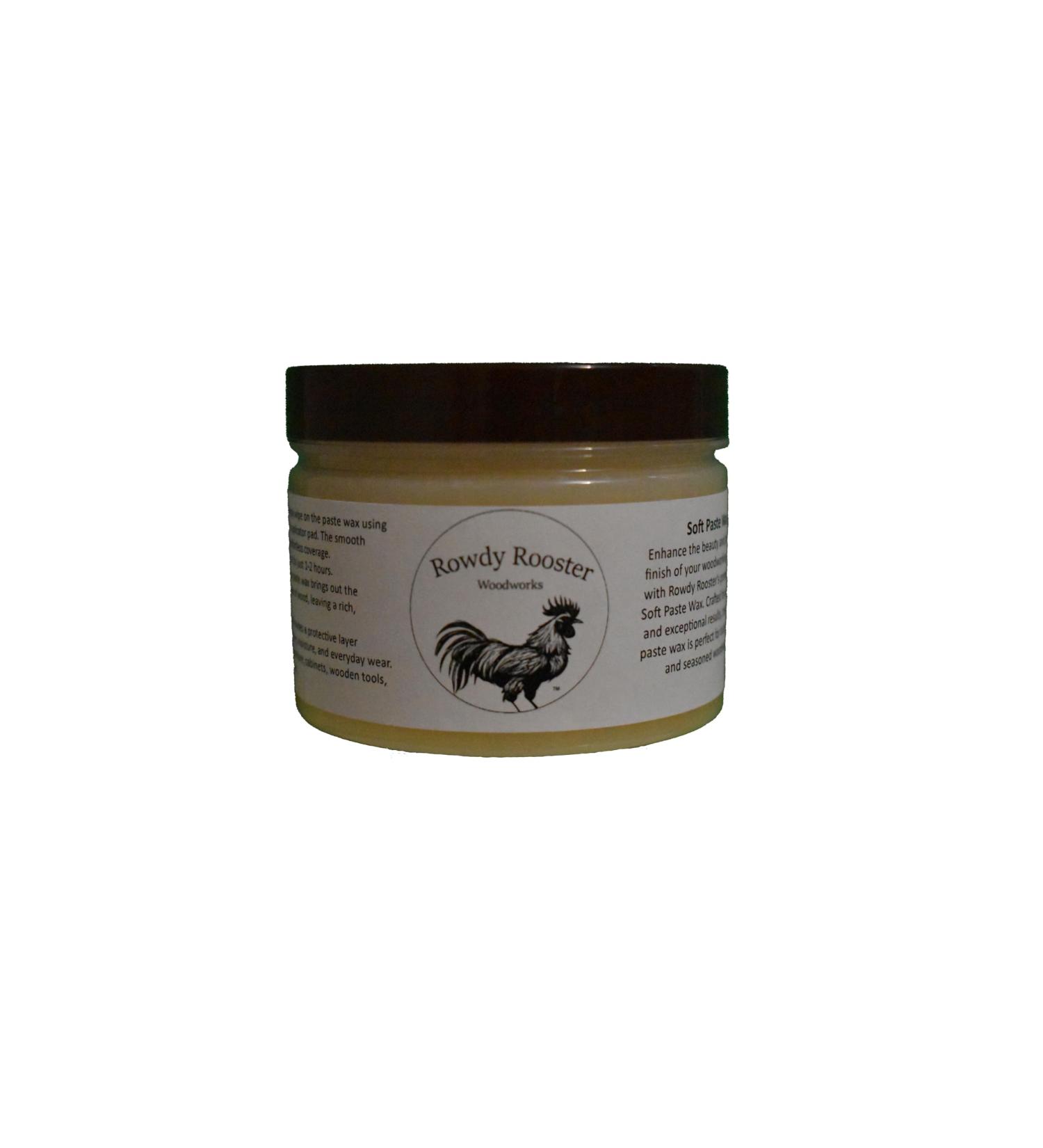 Rowdy Rooster Soft Wax Paste for Furniture & Wood - Premium Finish for International Shipping - Buy Online on GoSupps.com