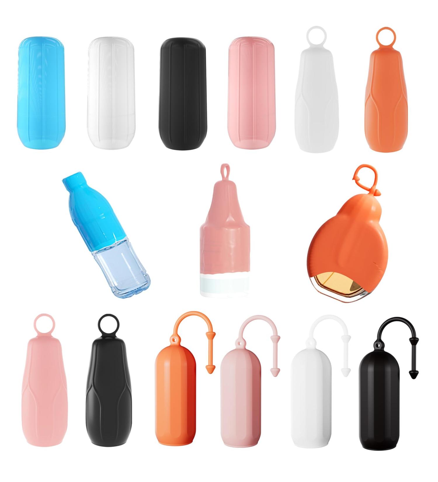 Silicone Bottle Covers 12 Pieces Silicone Leak Proof Travel Covers for Toiletries Travel Container Elastic Bottle Cover Sleeve for Leak Proofing Silicone Sleeve Bottle Covers for Toiletries - Buy Online on GoSupps.com