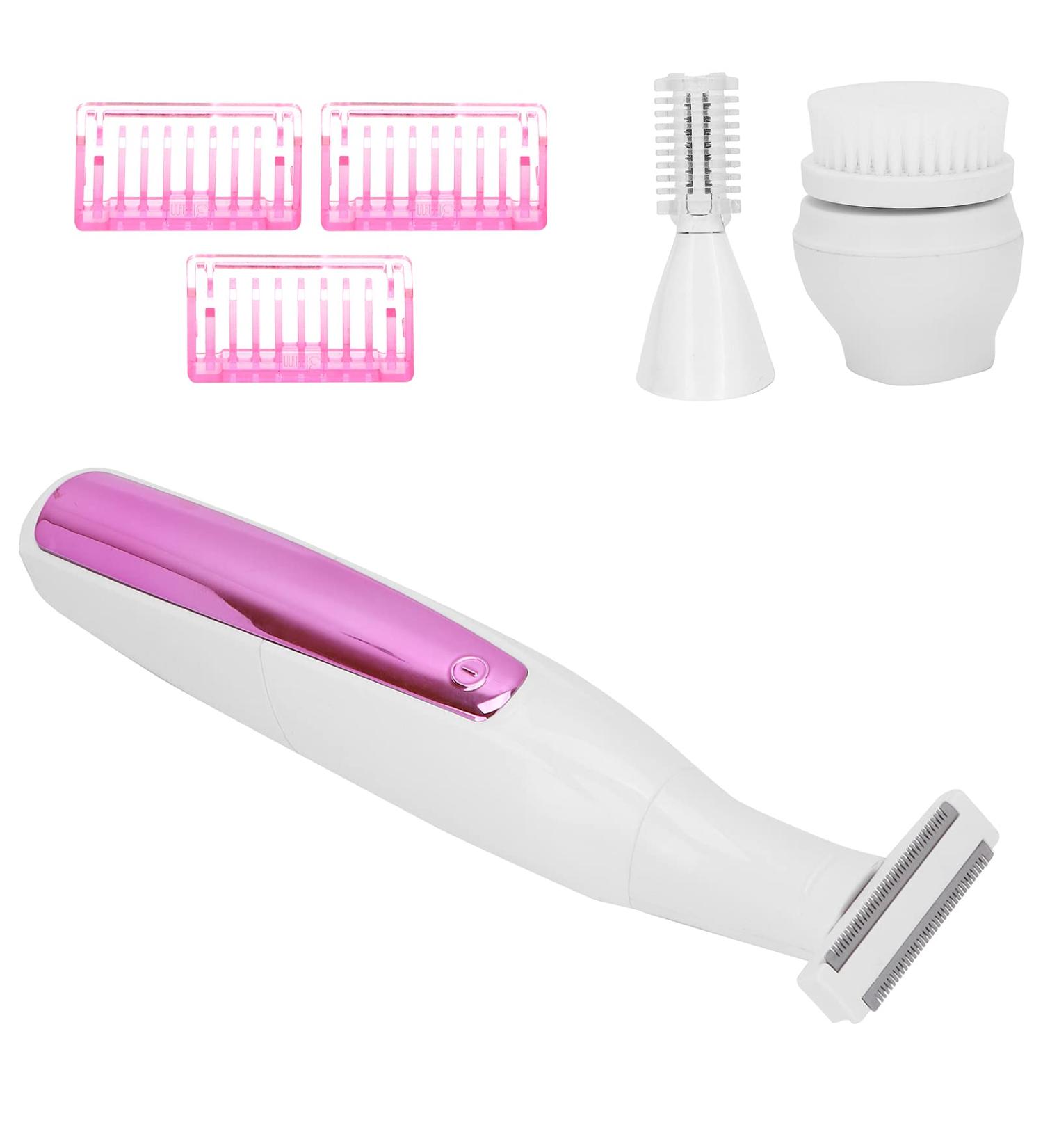 Shop Stylish Ladies Shaver - Purple Red Bikini Trimmer for Eyebrow & Facial Hair Removal | Fast International Shipping - Buy Online on GoSupps.com