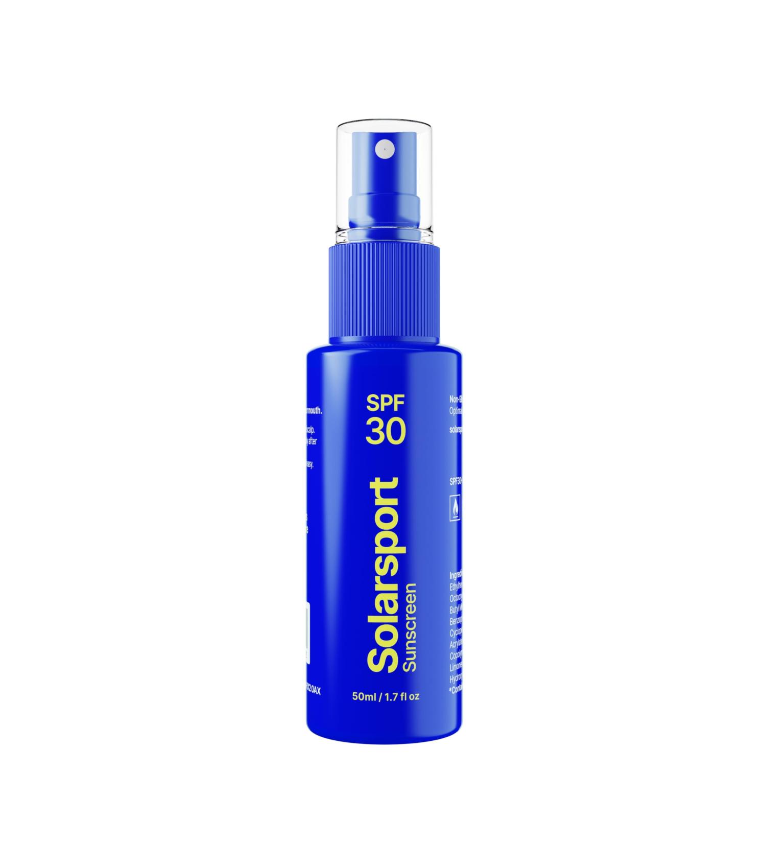 Solarsport SPF 30 Sunscreen Spray - Buy Online on GoSupps.com