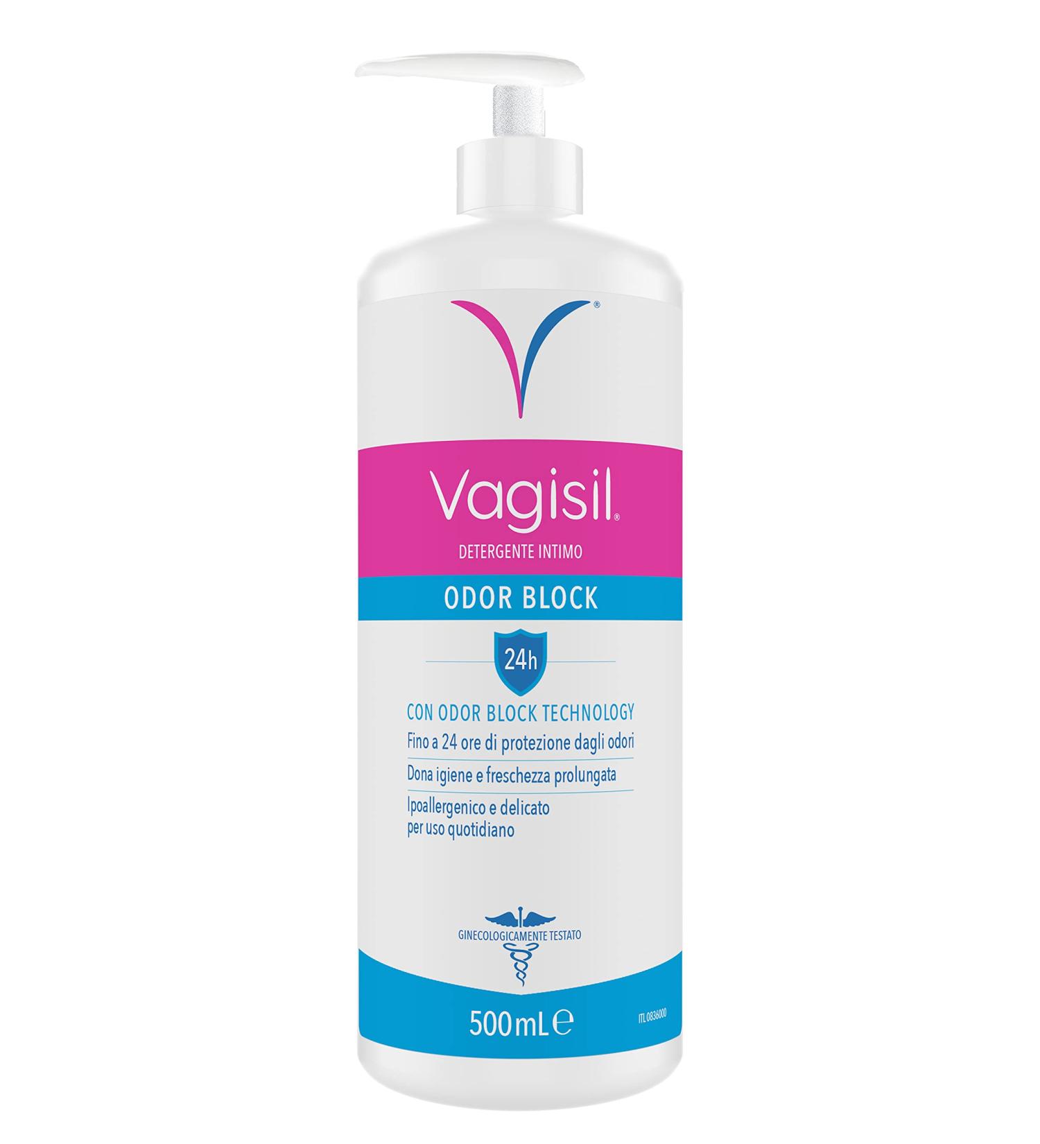 Vagisil Women's Intimate Cleaner - Odor Block Daily Hygiene Soap with Aloe Vera 24h Protection 500ml - Refreshing Tea Tree Formula 1 Pack - Buy Online on GoSupps.com