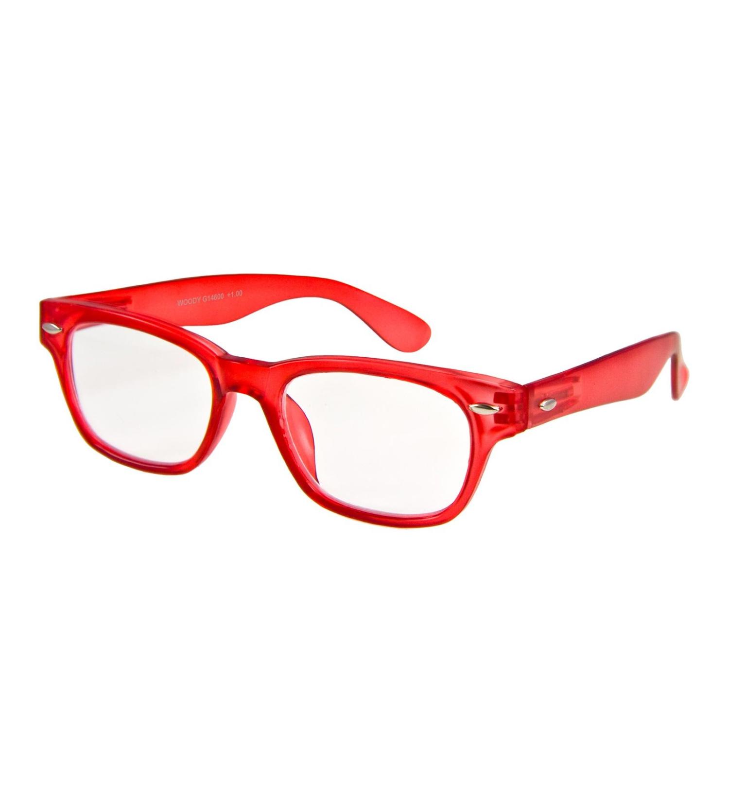I NEED YOU Reading Glasses - Woody Limited | +3.00 Diopters Red | Premium Eyewear for International Shipping - Buy Online on GoSupps.com