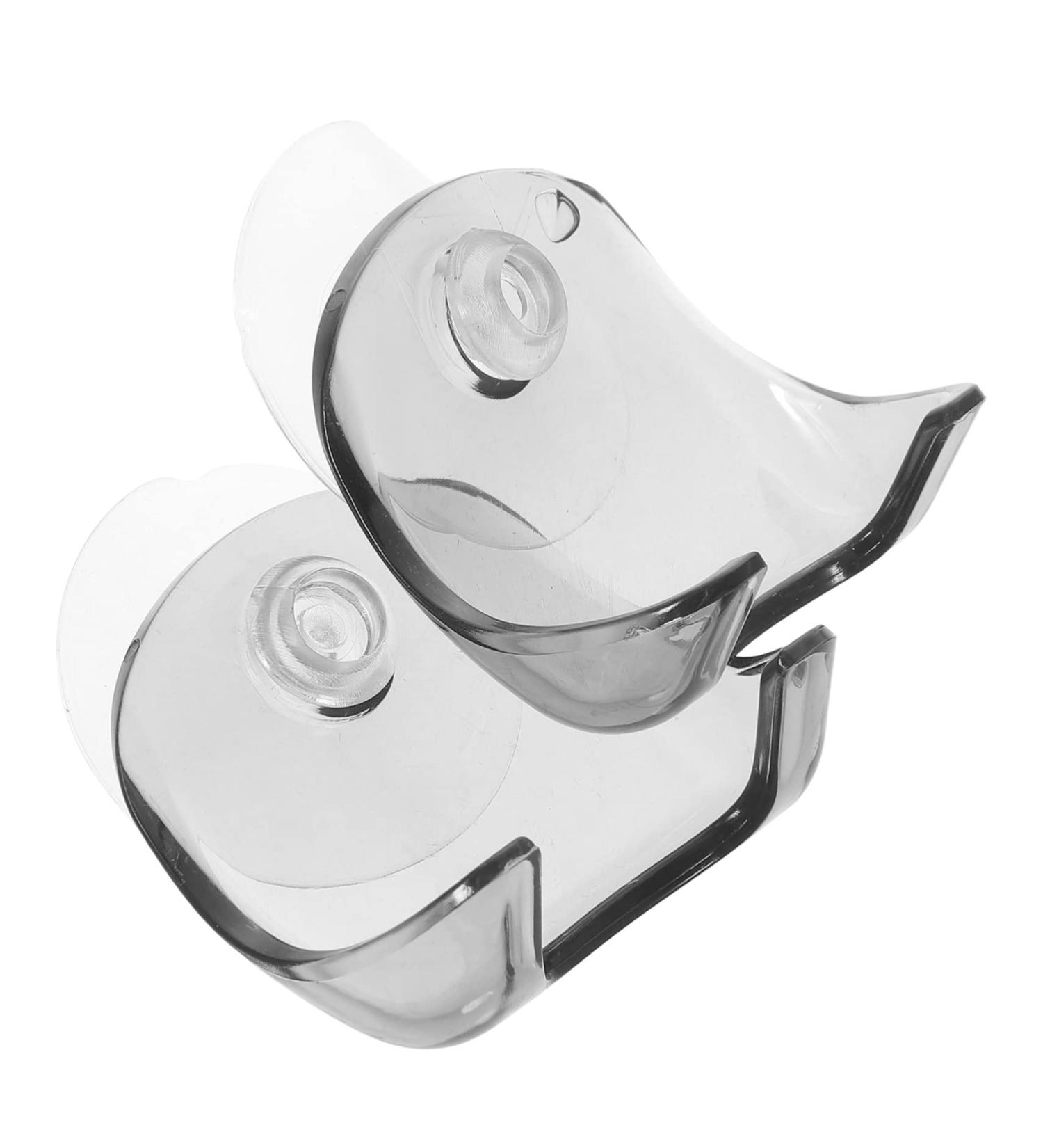 PopetPop 2-Pack Razor Holder | Suction Hook Bathroom Accessories | Wall-Mounted Shower & Bathrobe Hook | Durable Plastic Toilet Items - Buy Online on GoSupps.com