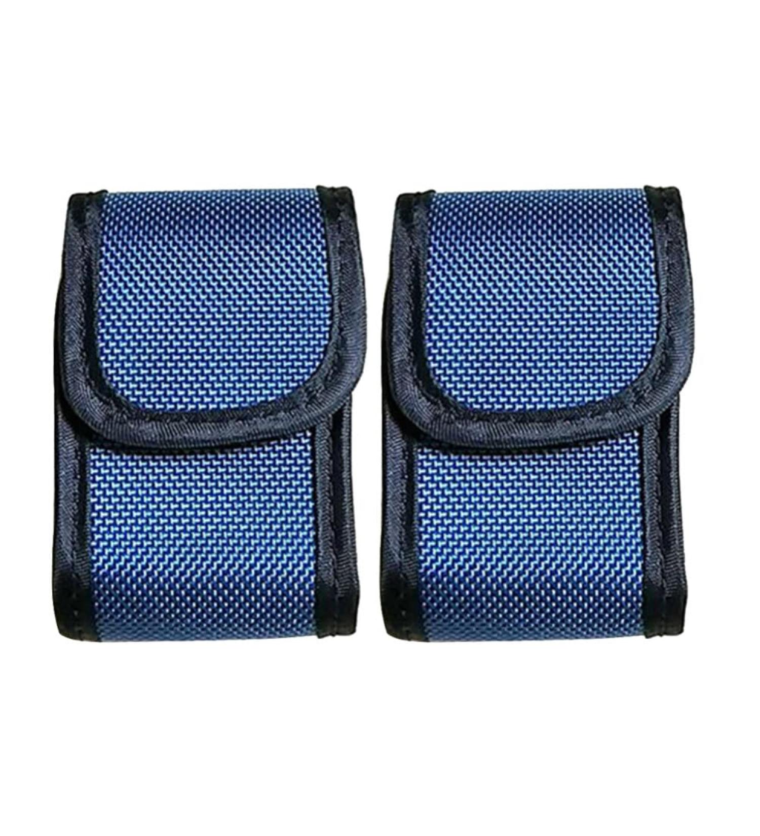 Kombiuda 2 STK Tasque towels housing fabric bag carrier bag for protective cover pocket with flap for storing the oximeter portable oximeter pocket monitor