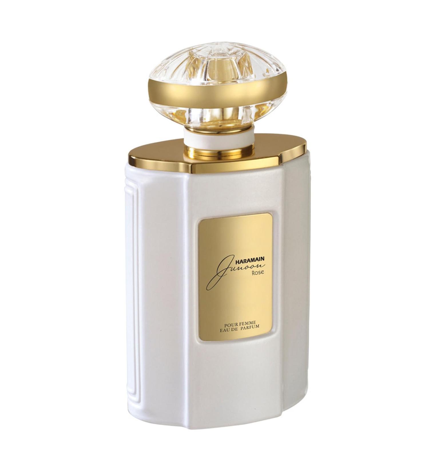 Al Haramain Junoon Rose - Arabian Perfume for Women - Long Lasting Perfume for Women - Floral Fragrances - Eau de Parfum for Women - 2.5 oz Fresh 2.5 Fl Oz (Pack of 1) - Buy Online on GoSupps.com