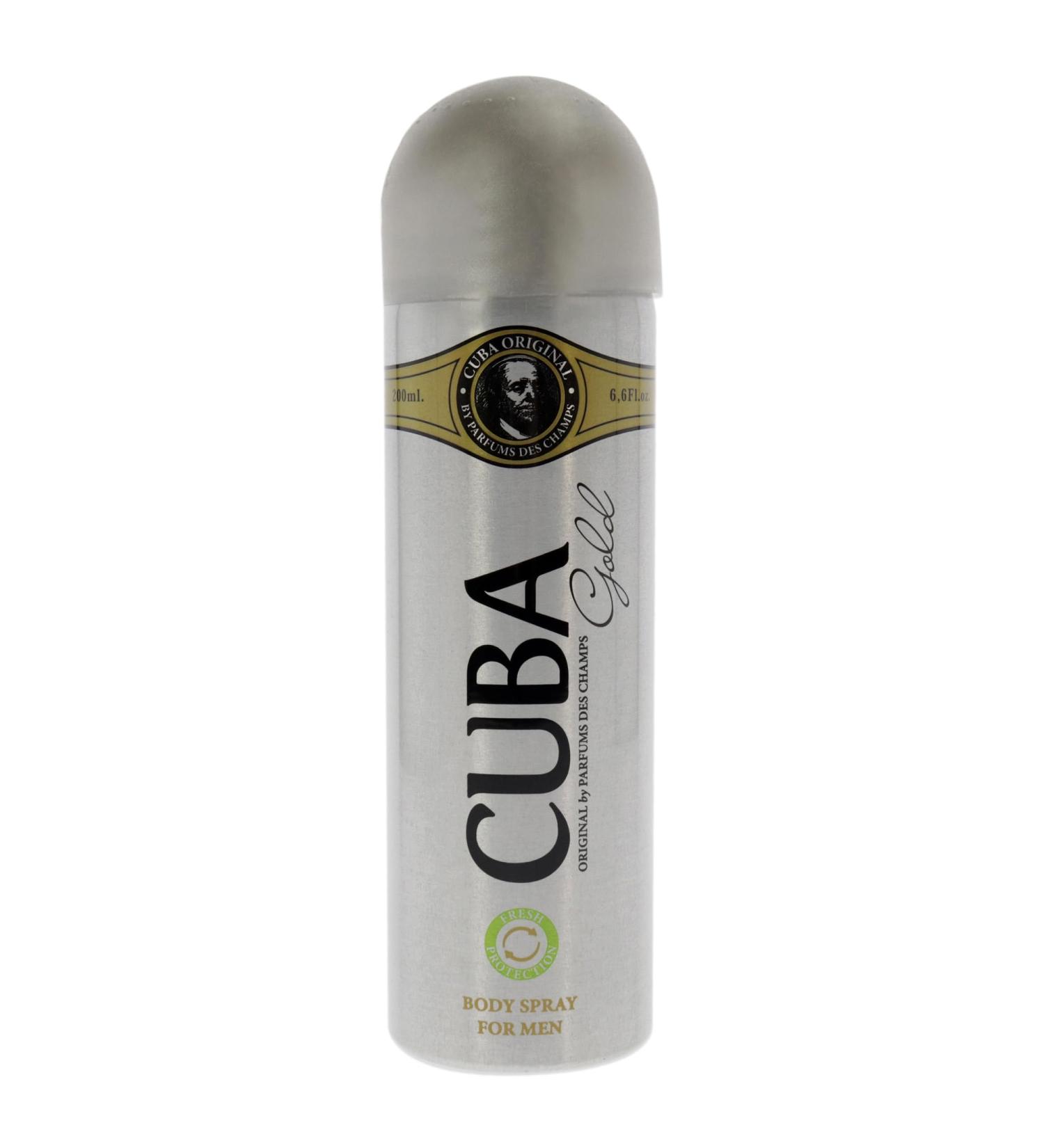 Cuba Cuba Gold Men Body Spray 6.6 oz