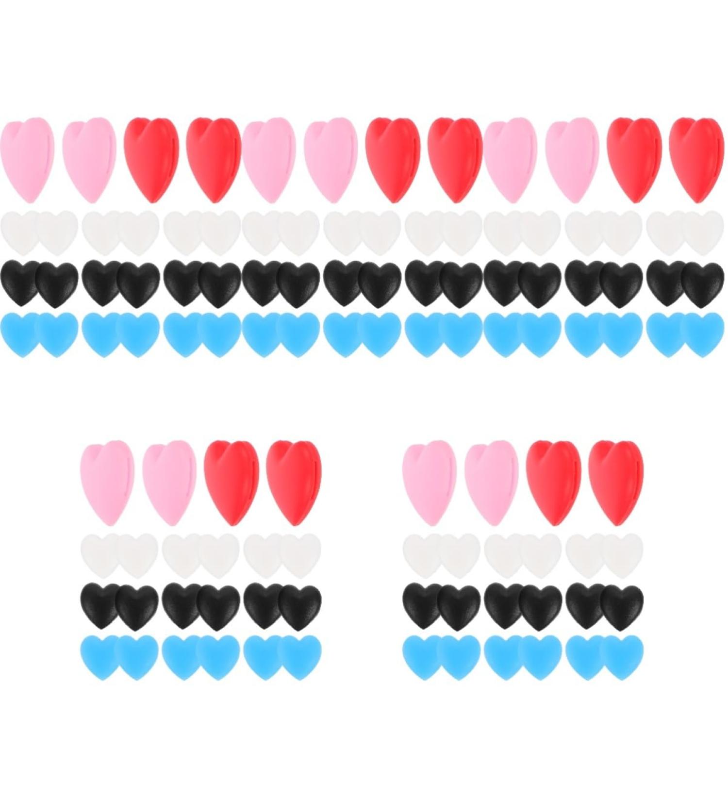 Doitool 75 Couples Love Slipproof Ear Hook Holders for Sunglasses - Comfortable Glasses Stoppers & Clip Tips for Enhanced Grip - Buy Online on GoSupps.com