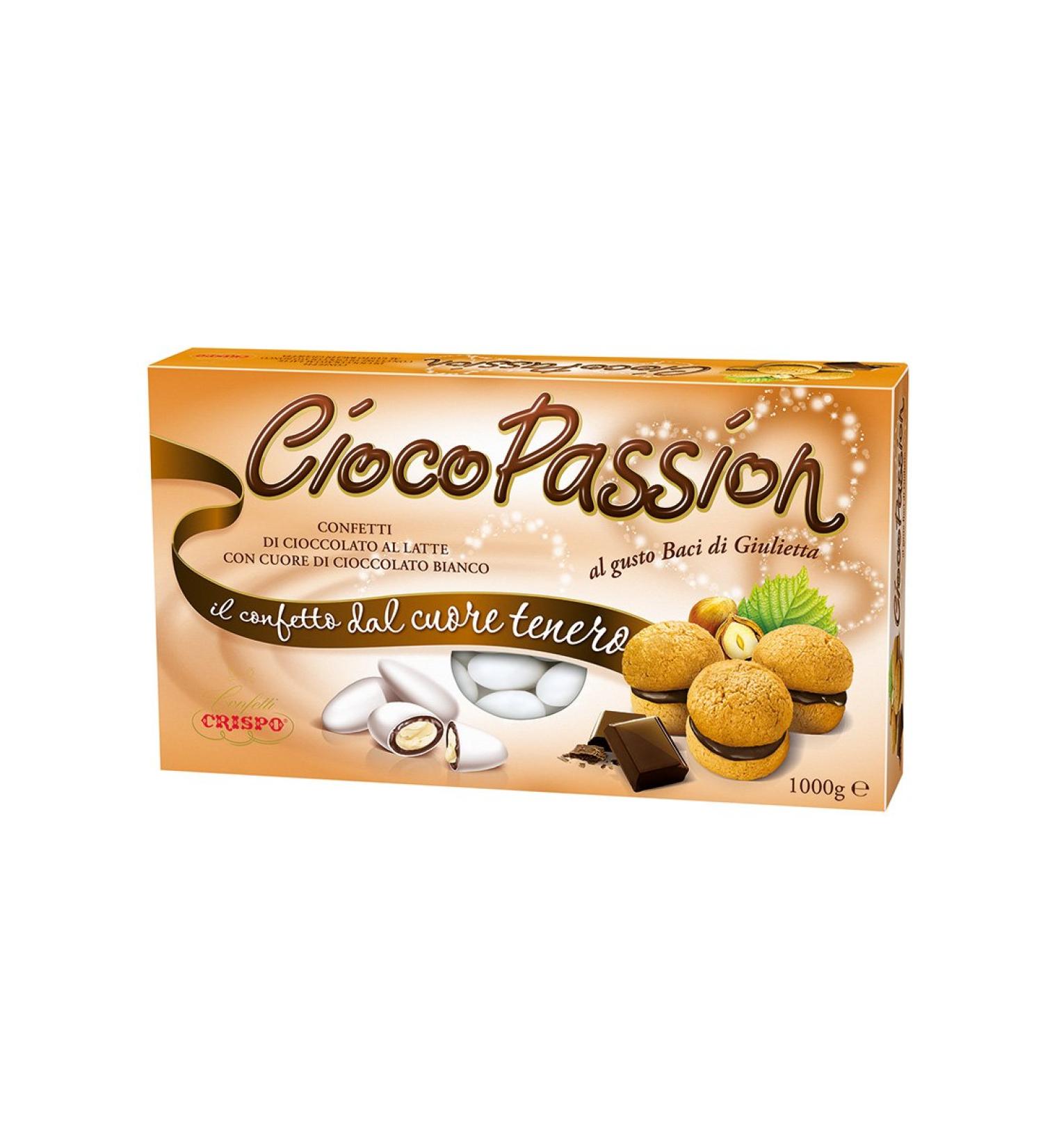 CRISPO Crispo Confetti Cyoco Passion Baci di Giulietta - Couleur blanche - 3 paquets de 1 kg 3 kg
